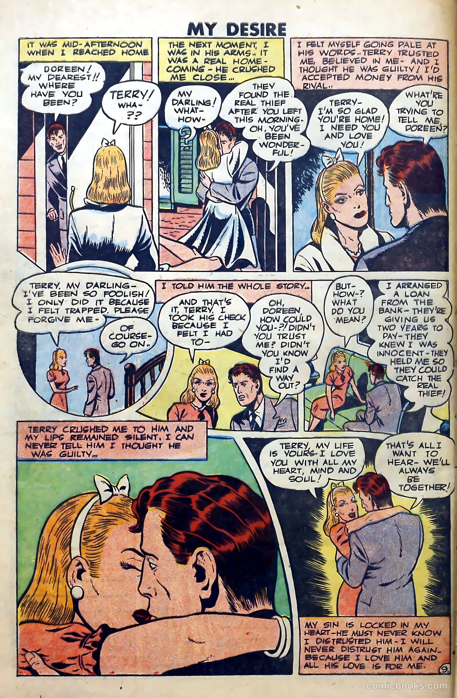My Desire #1 (1950) — page 32 of 36