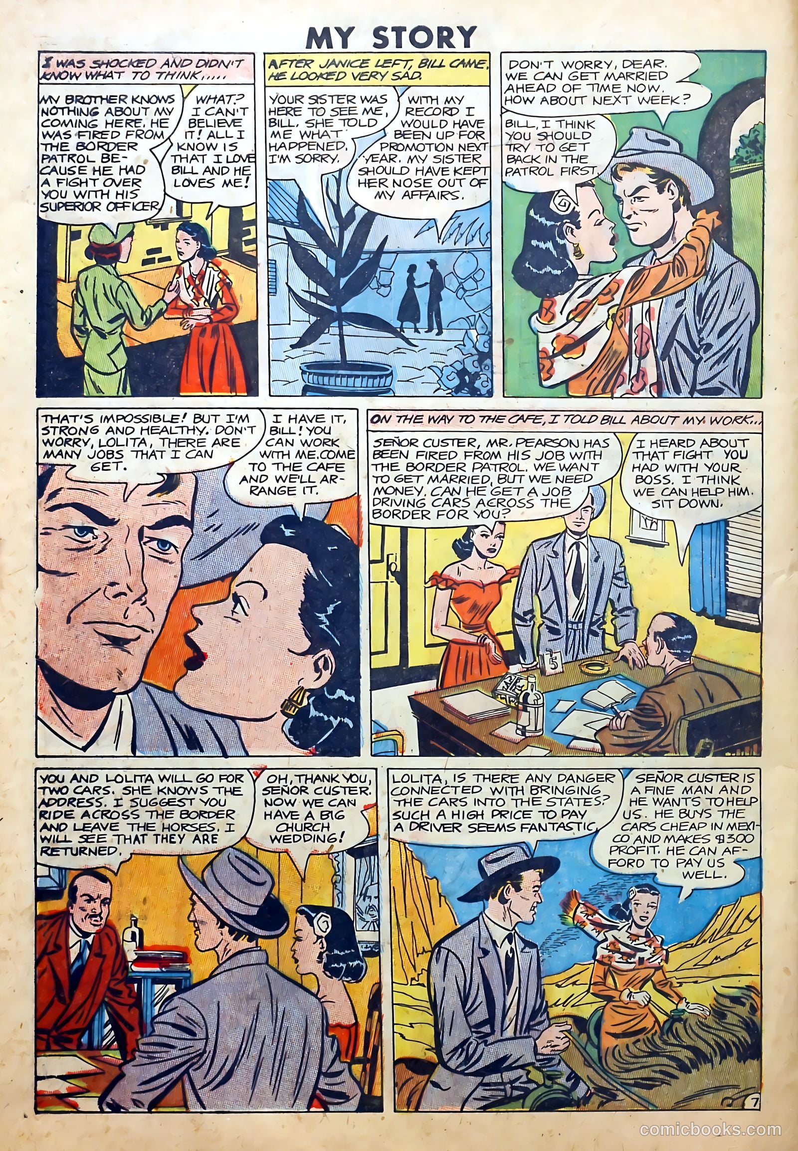 My Story #12 (1949) — page 8 of 32