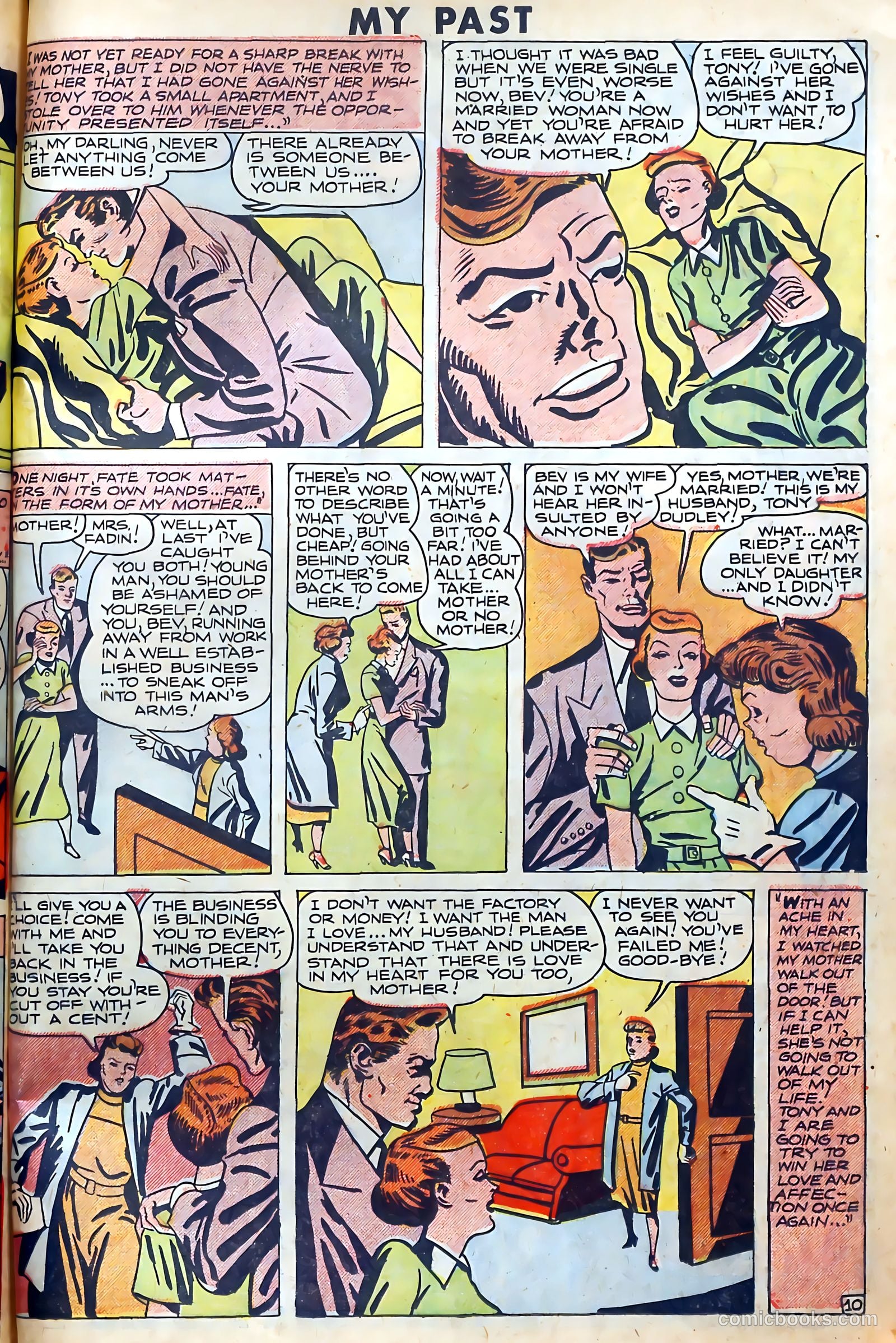My Past Thrilling Confessions #11 (1950) — page 10 of 34