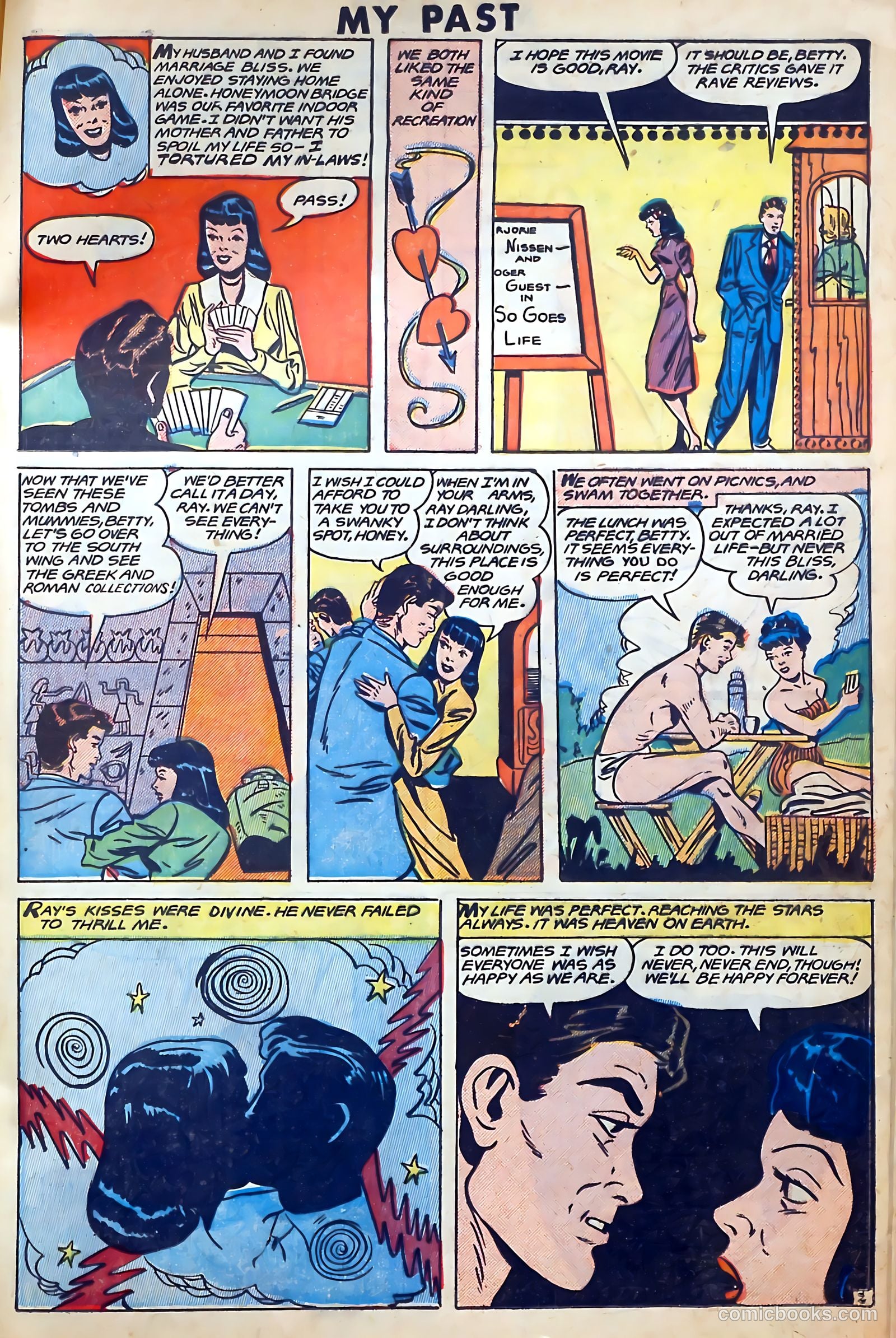 Romantic Thrills #1 (1950) — page 121 of 132