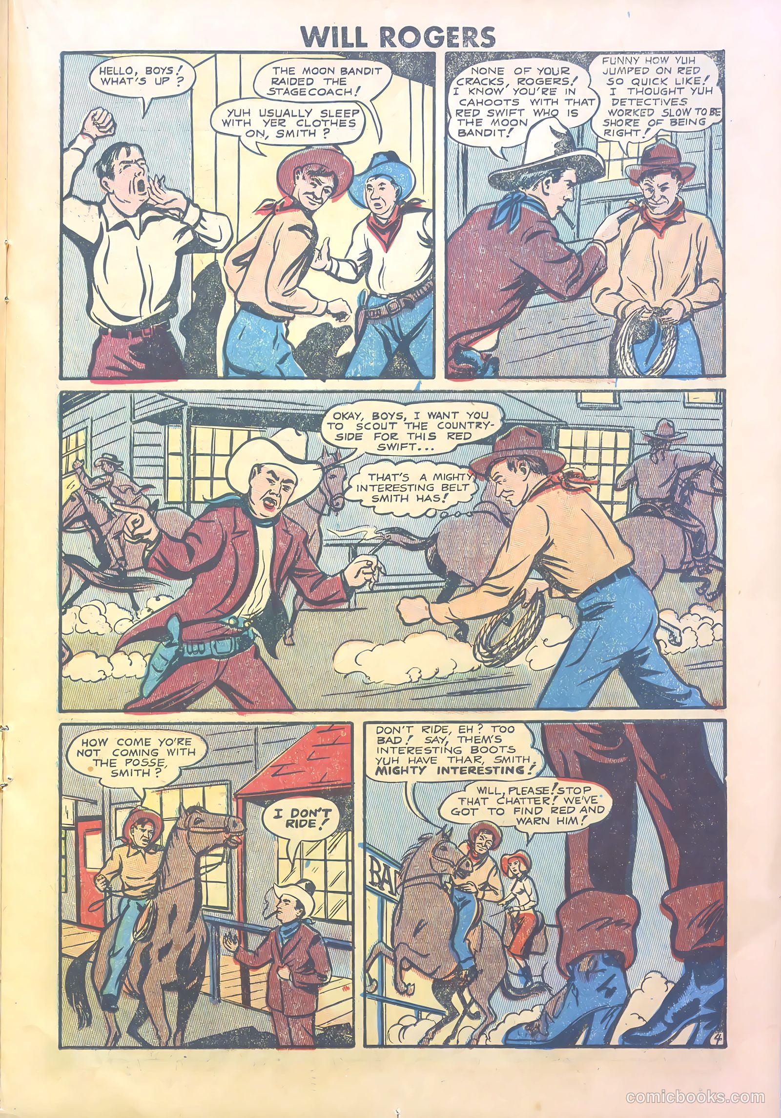 Will Rogers #1 (1950) — page 15 of 36