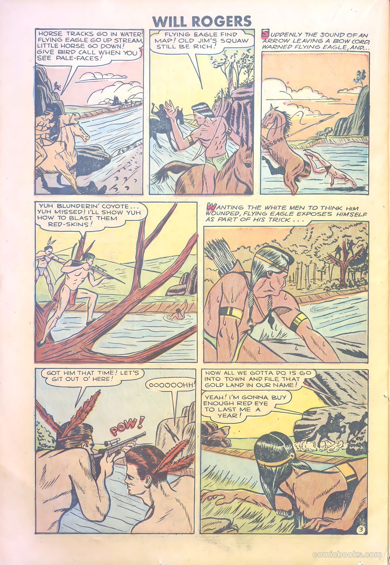 Will Rogers #1 (1950) — page 22 of 36