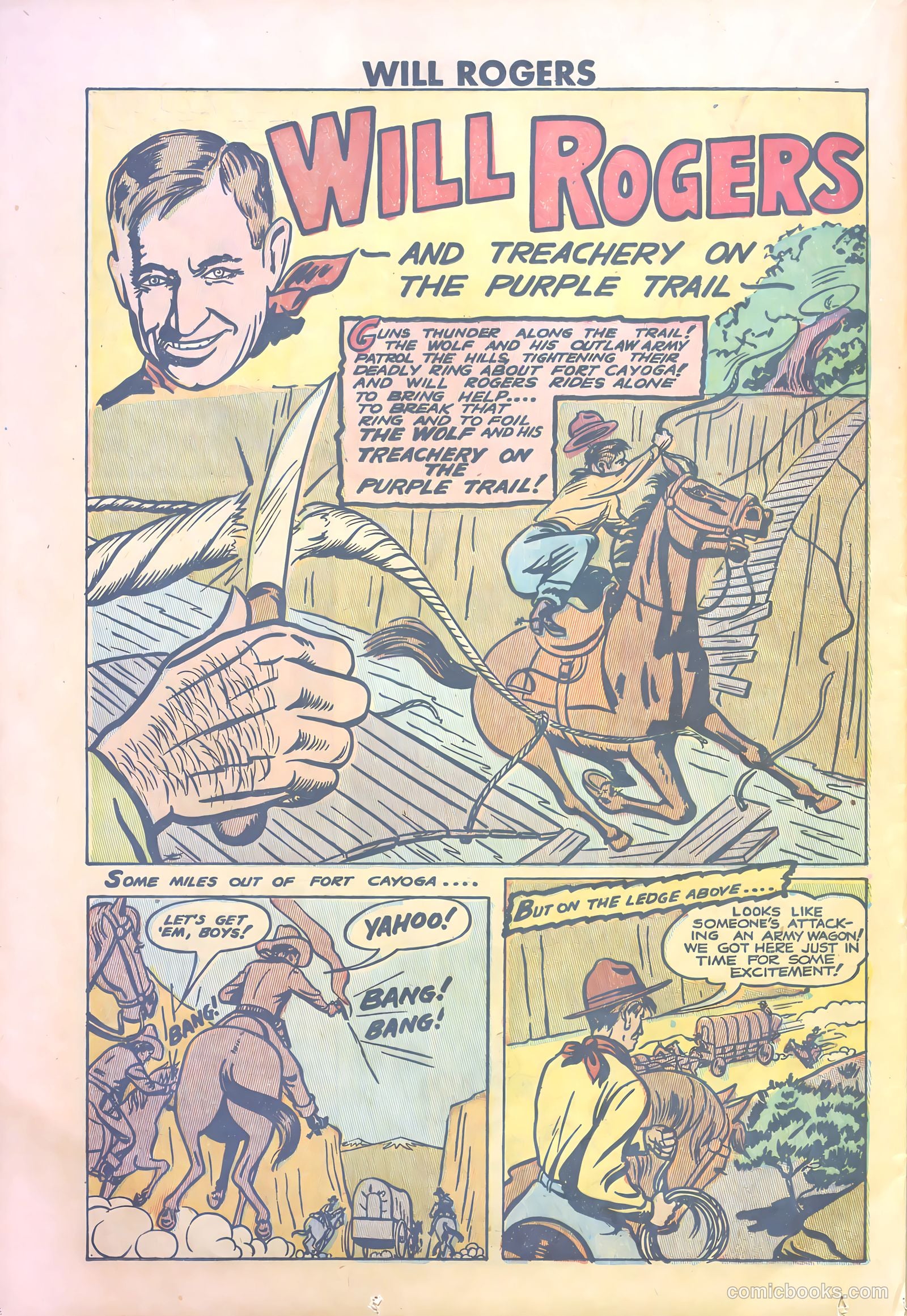 Will Rogers #1 (1950) — page 24 of 36