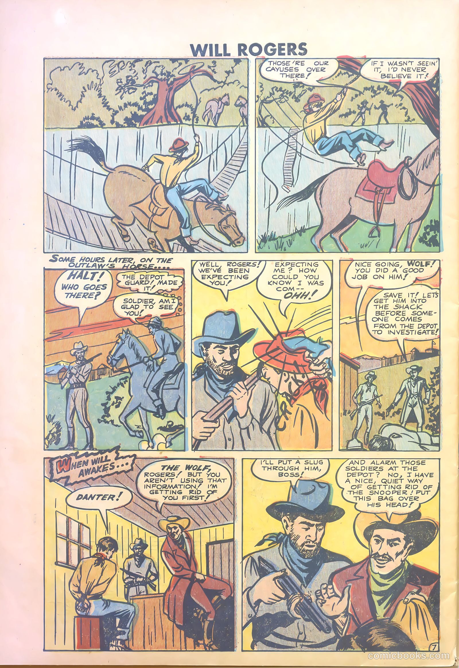 Will Rogers #1 (1950) — page 30 of 36