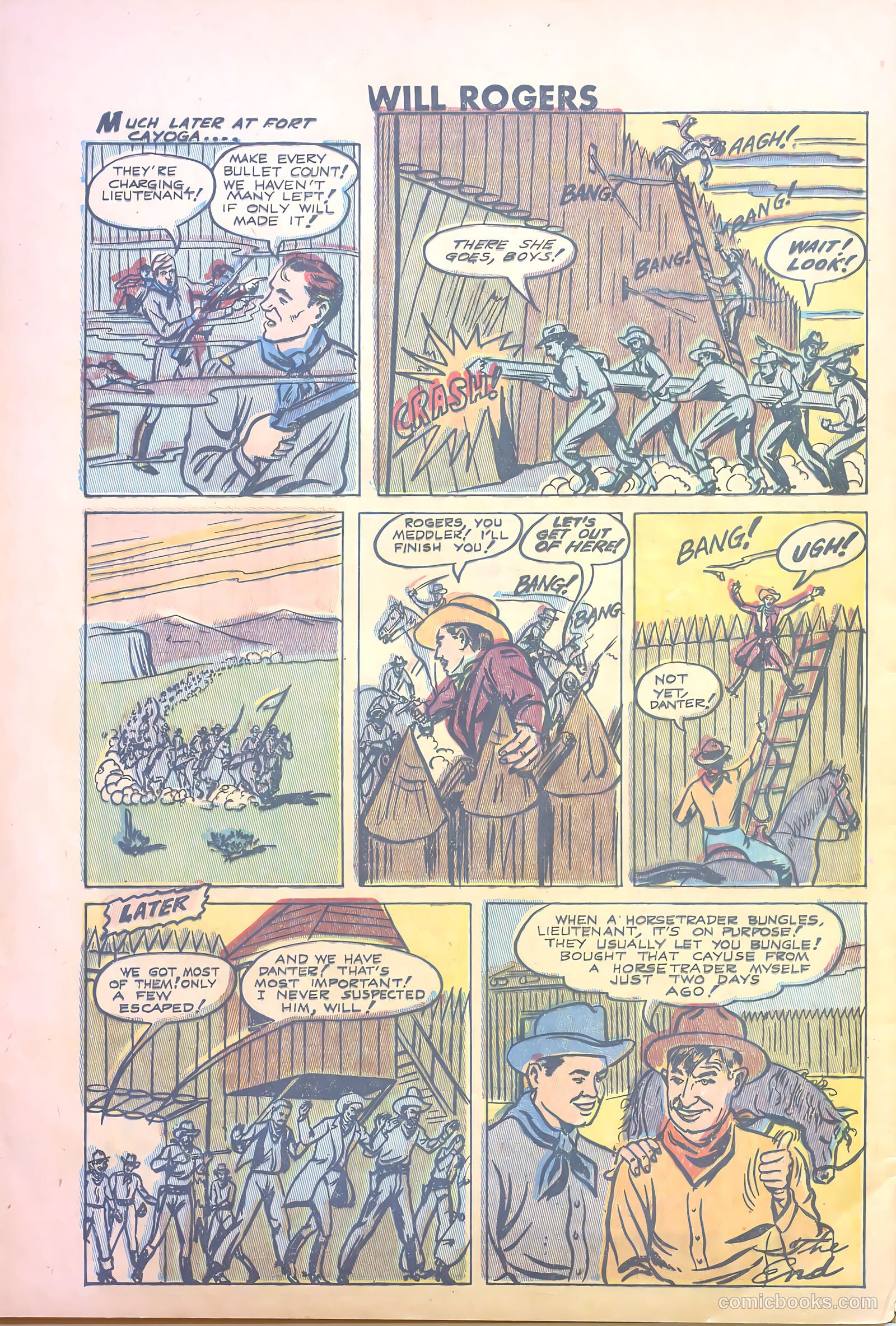 Will Rogers #1 (1950) — page 32 of 36