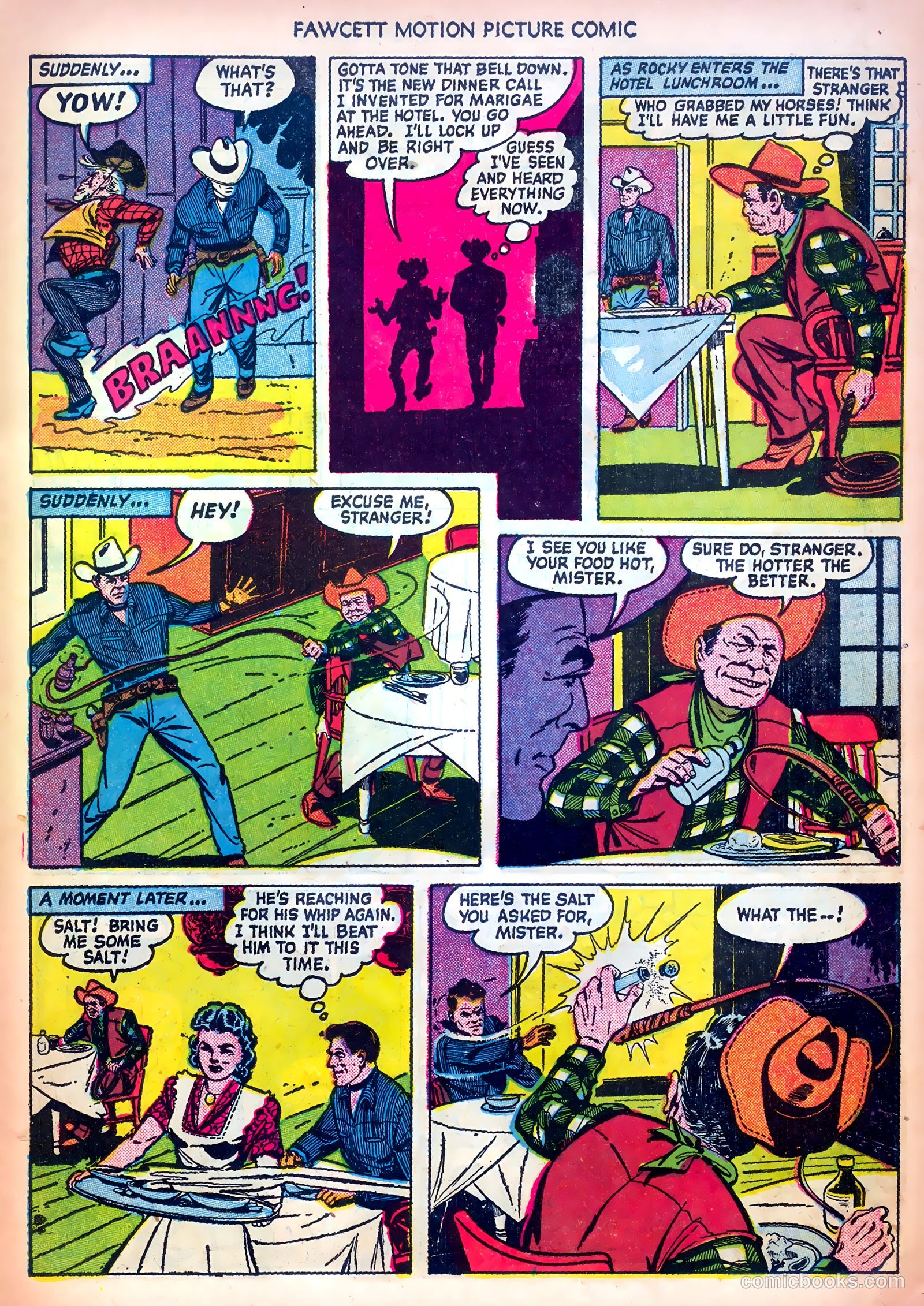 Motion Picture Comics 104 Vigilante Hideout #1 — page 11 of 36
