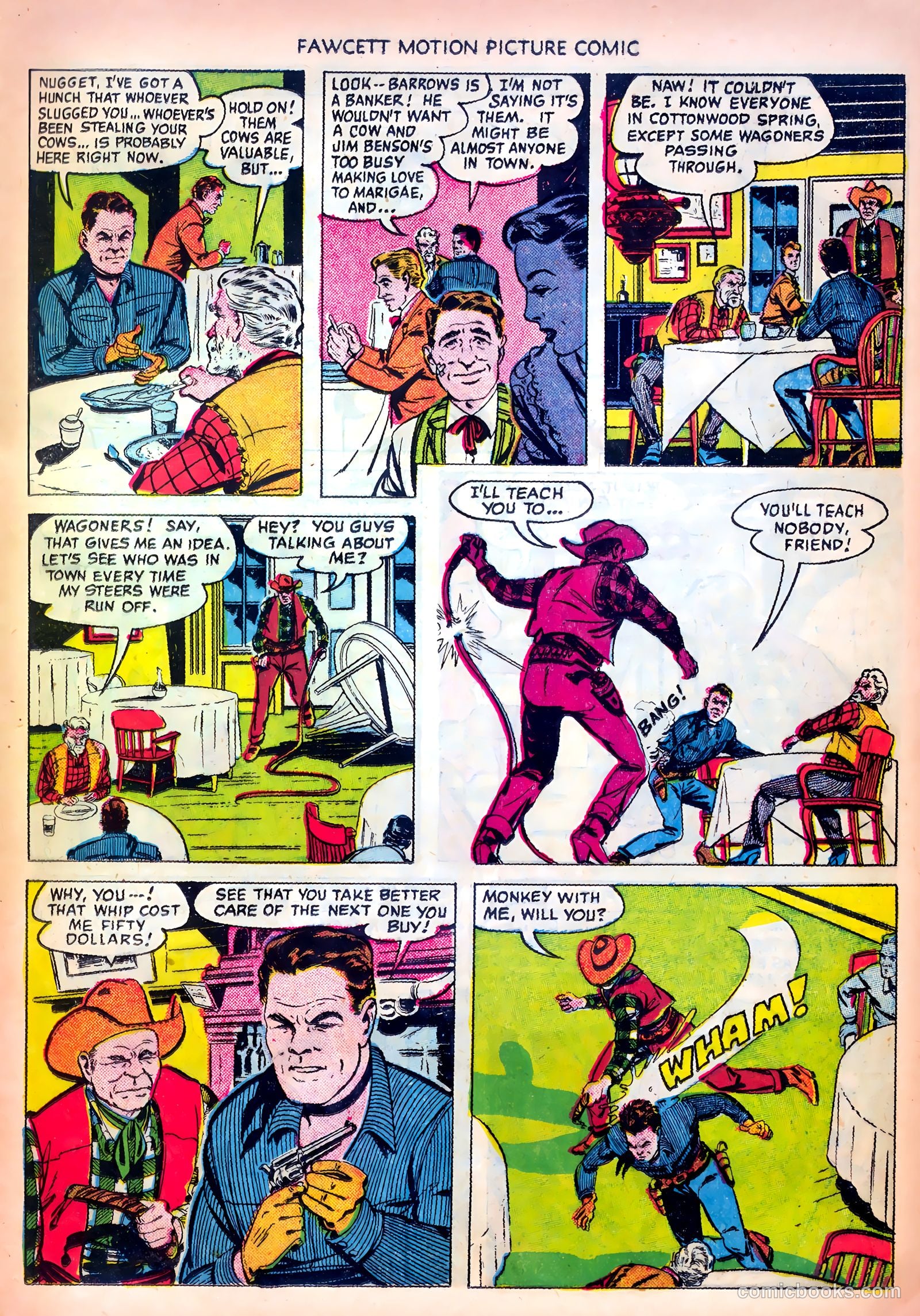 Motion Picture Comics 104 Vigilante Hideout #1 — page 13 of 36