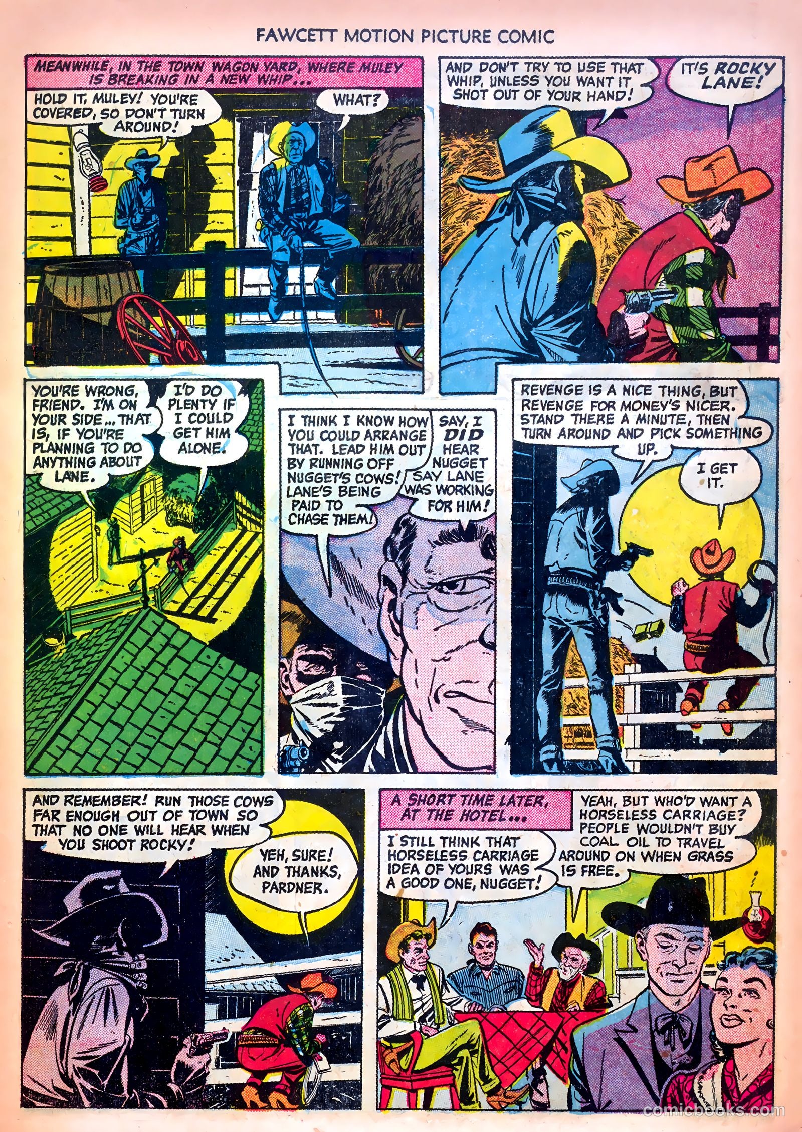Motion Picture Comics 104 Vigilante Hideout #1 — page 15 of 36