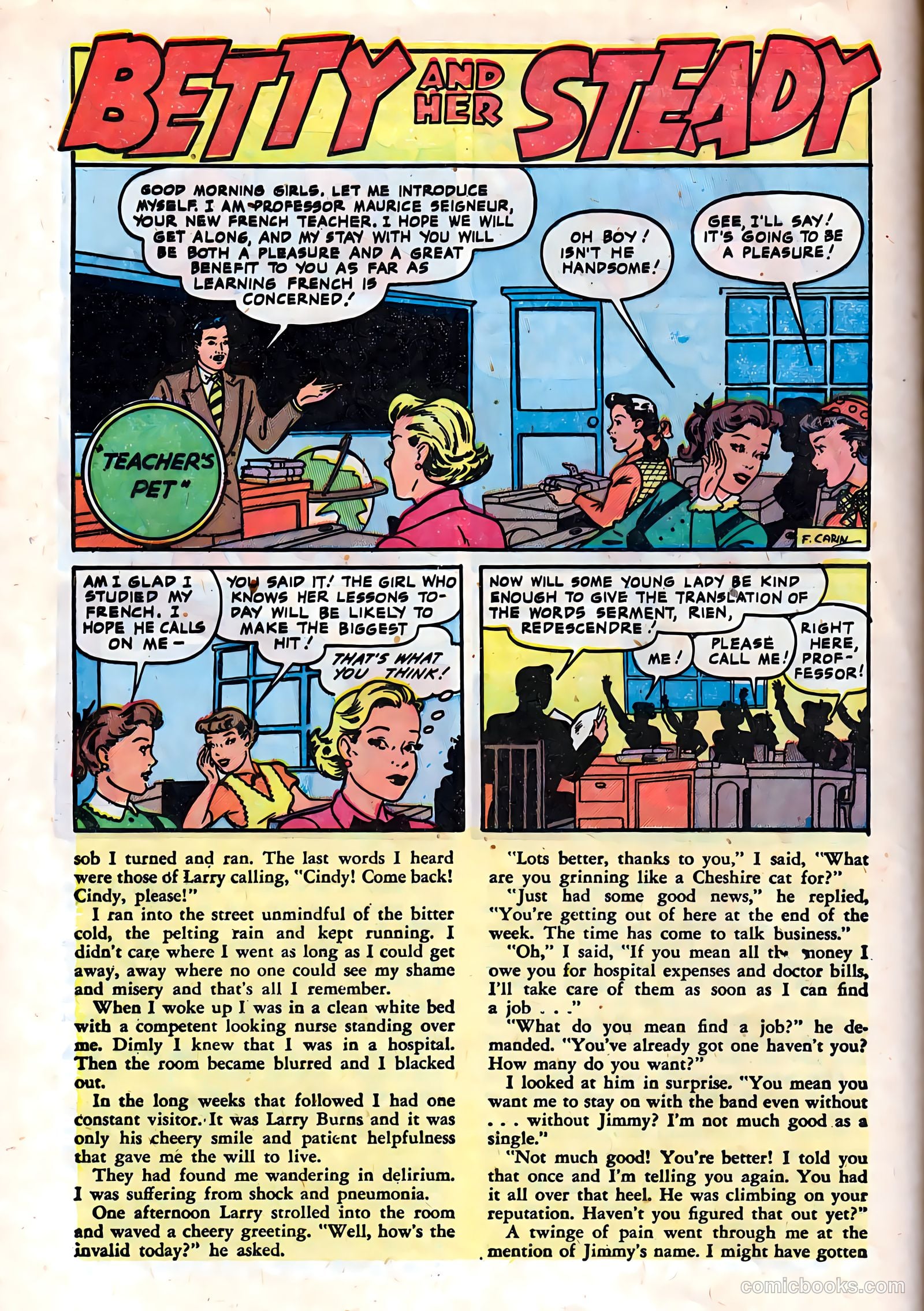 Betty and Her Steady #1 (1950) — page 12 of 36