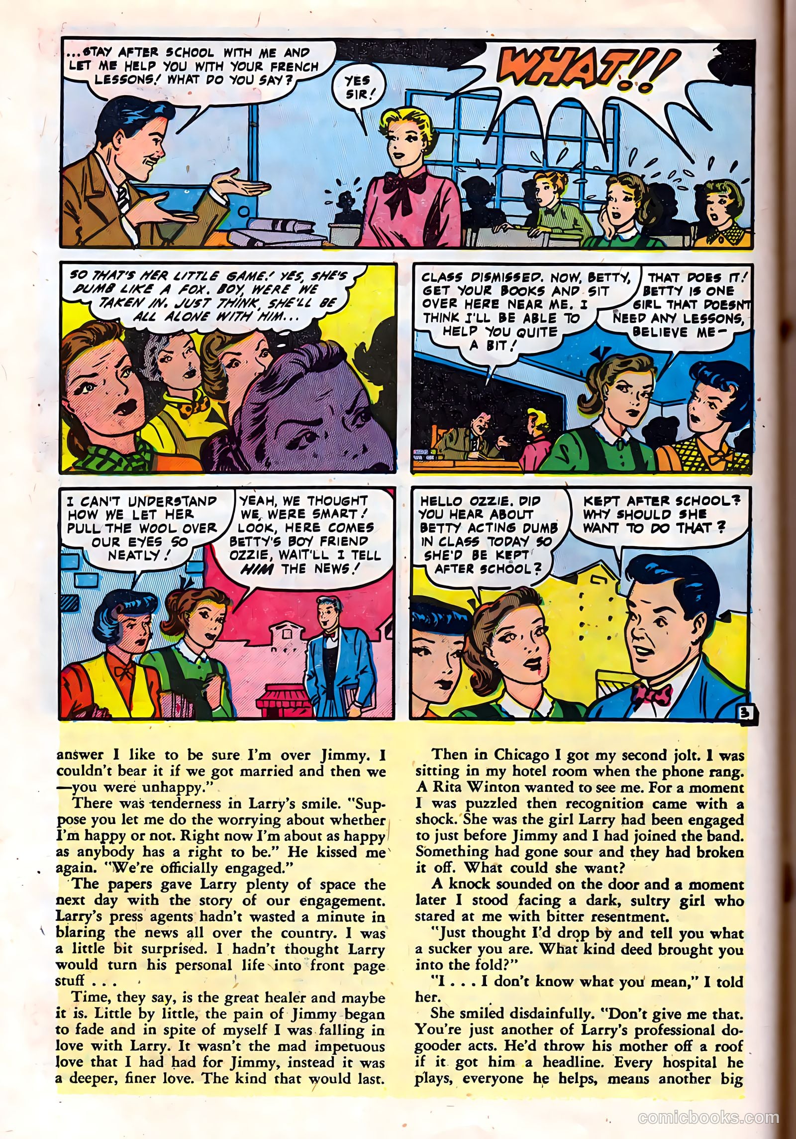 Betty and Her Steady #1 (1950) — page 14 of 36