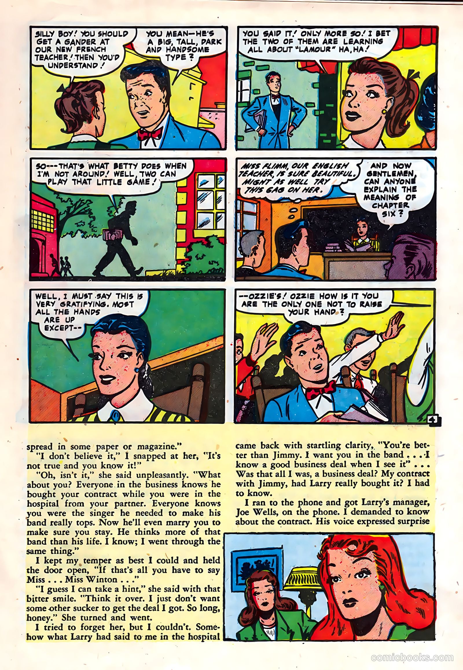 Betty and Her Steady #1 (1950) — page 15 of 36