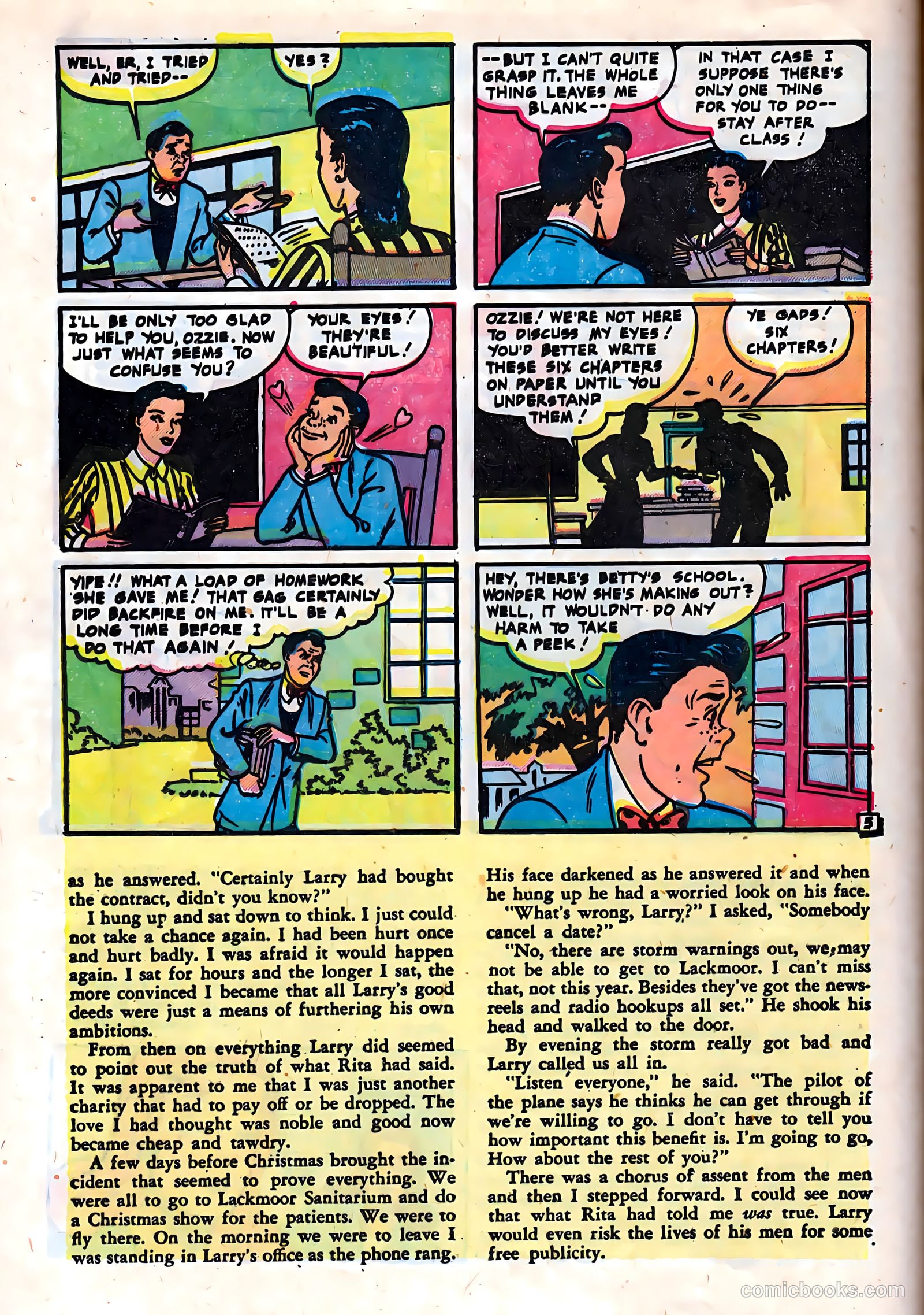 Betty and Her Steady #1 (1950) — page 16 of 36
