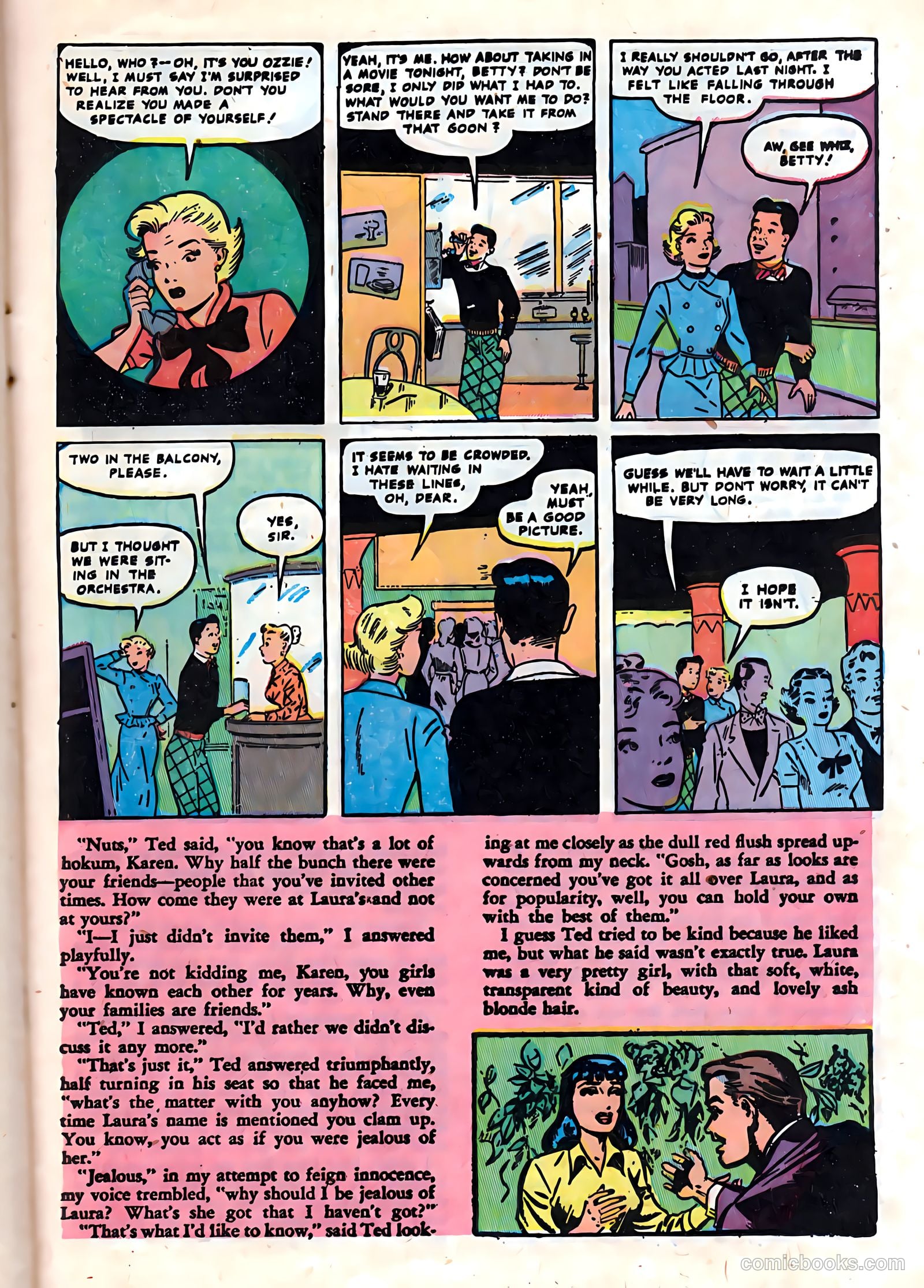 Betty and Her Steady #1 (1950) — page 25 of 36