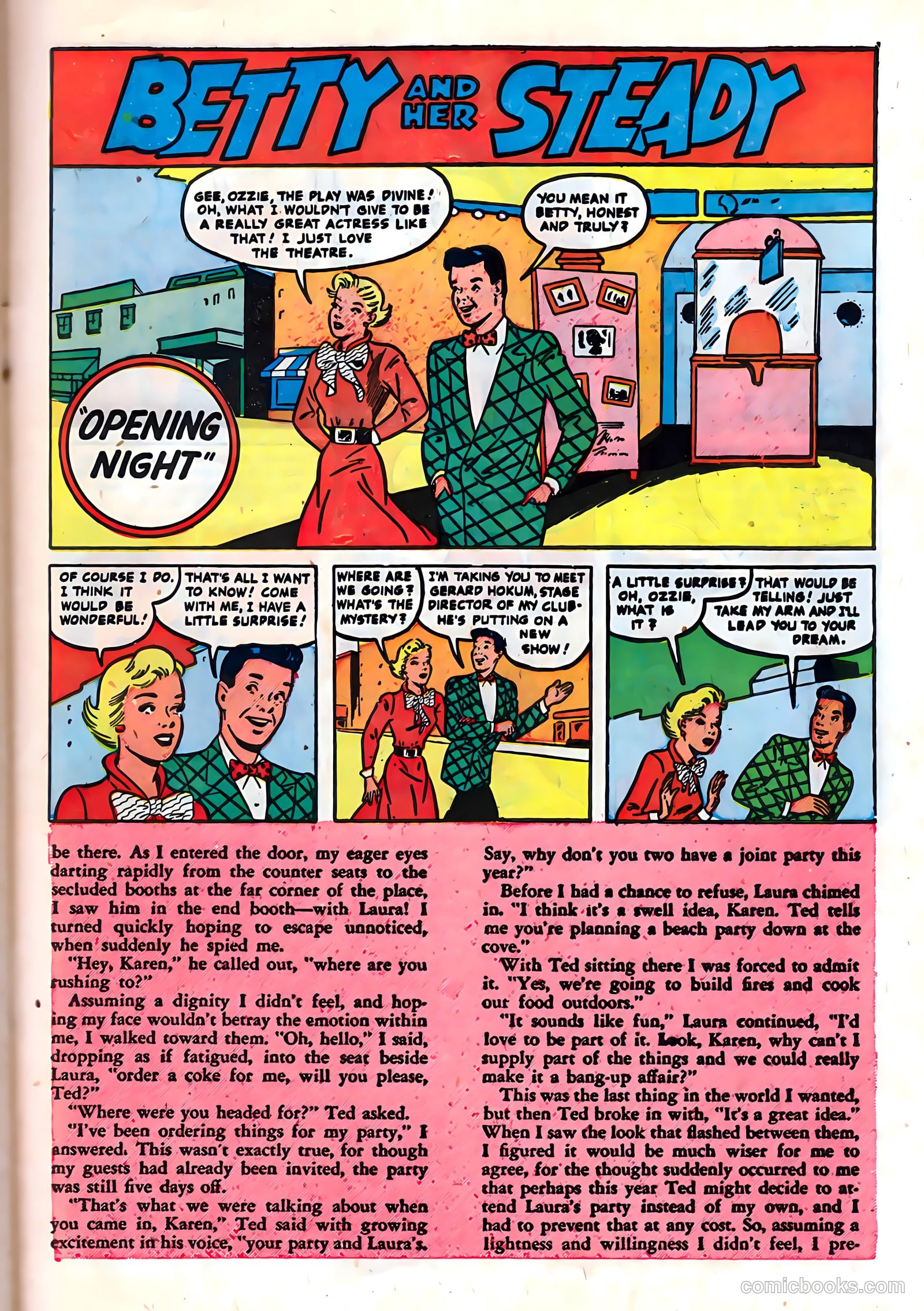 Betty and Her Steady #1 (1950) — page 27 of 36