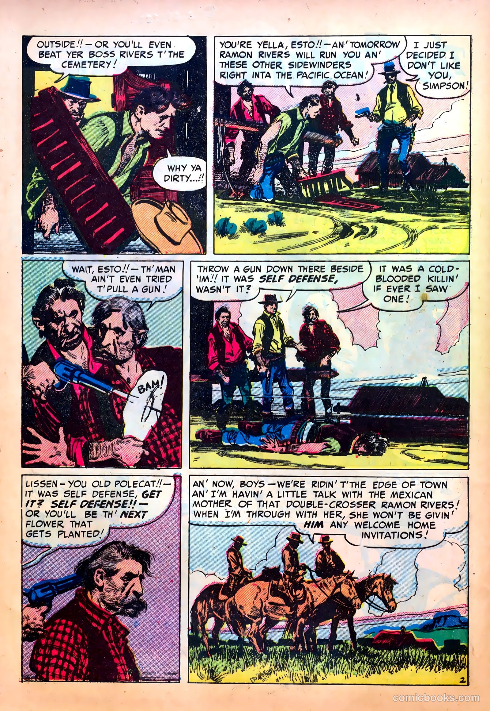 Western Fighters v2 #12 — page 4 of 52