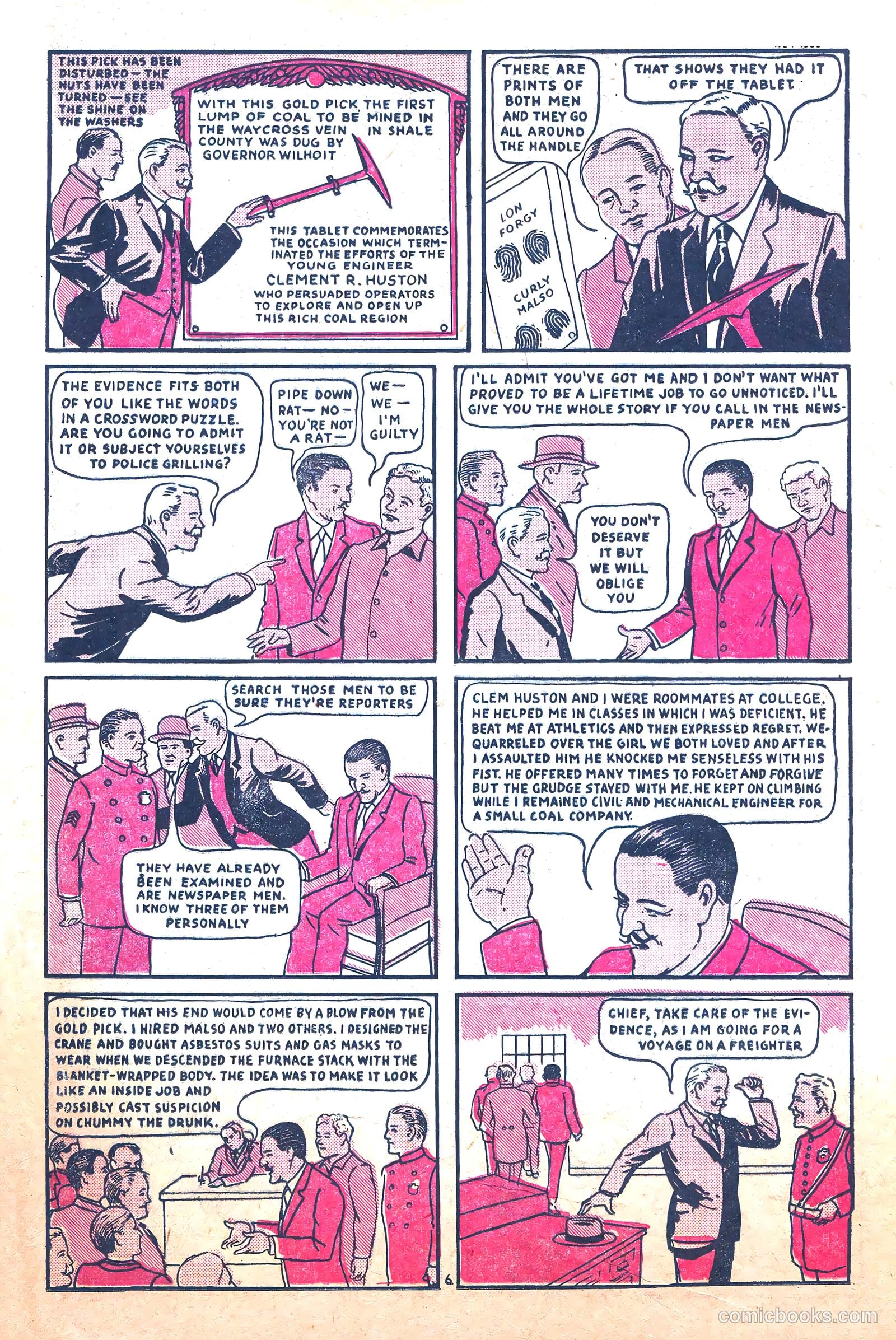 Keen Detective Funnies 15 v2 #11 — page 49 of 68
