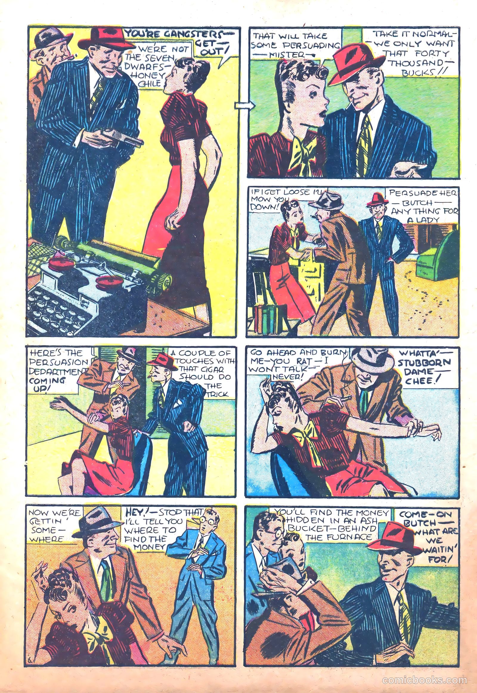 Keen Detective Funnies 15 v2 #11 — page 56 of 68