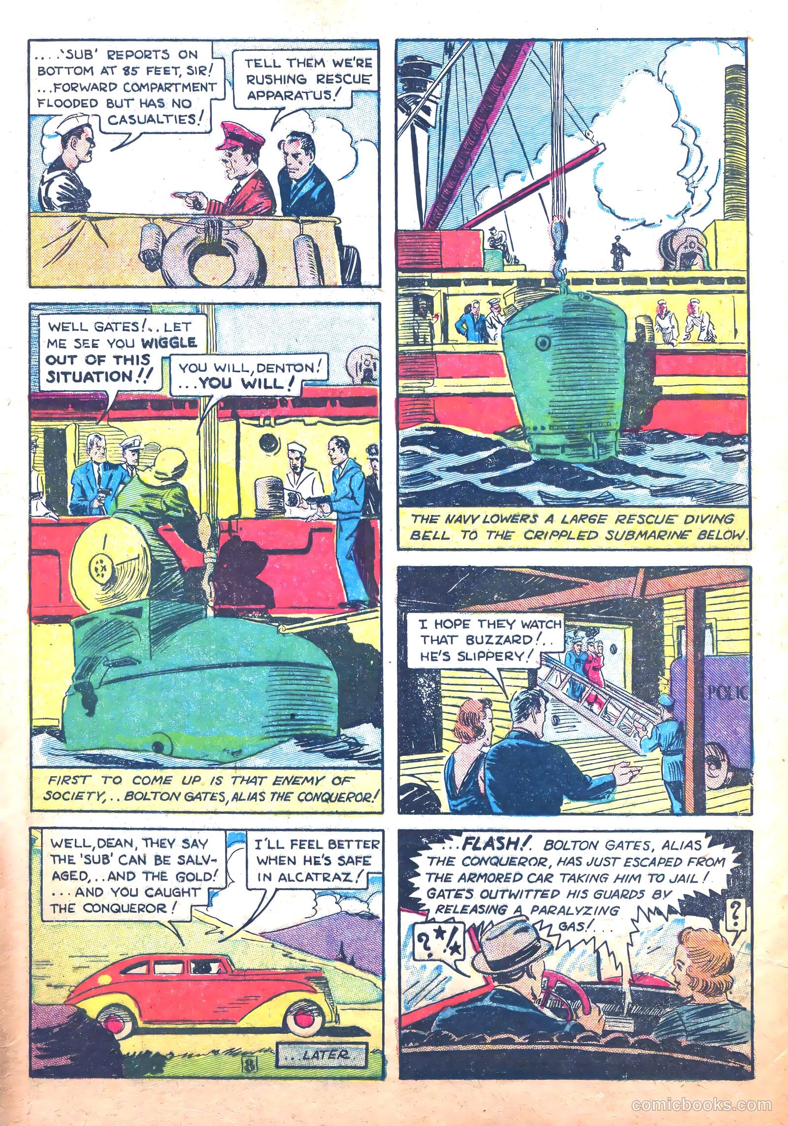 Keen Detective Funnies 15 v2 #11 — page 65 of 68