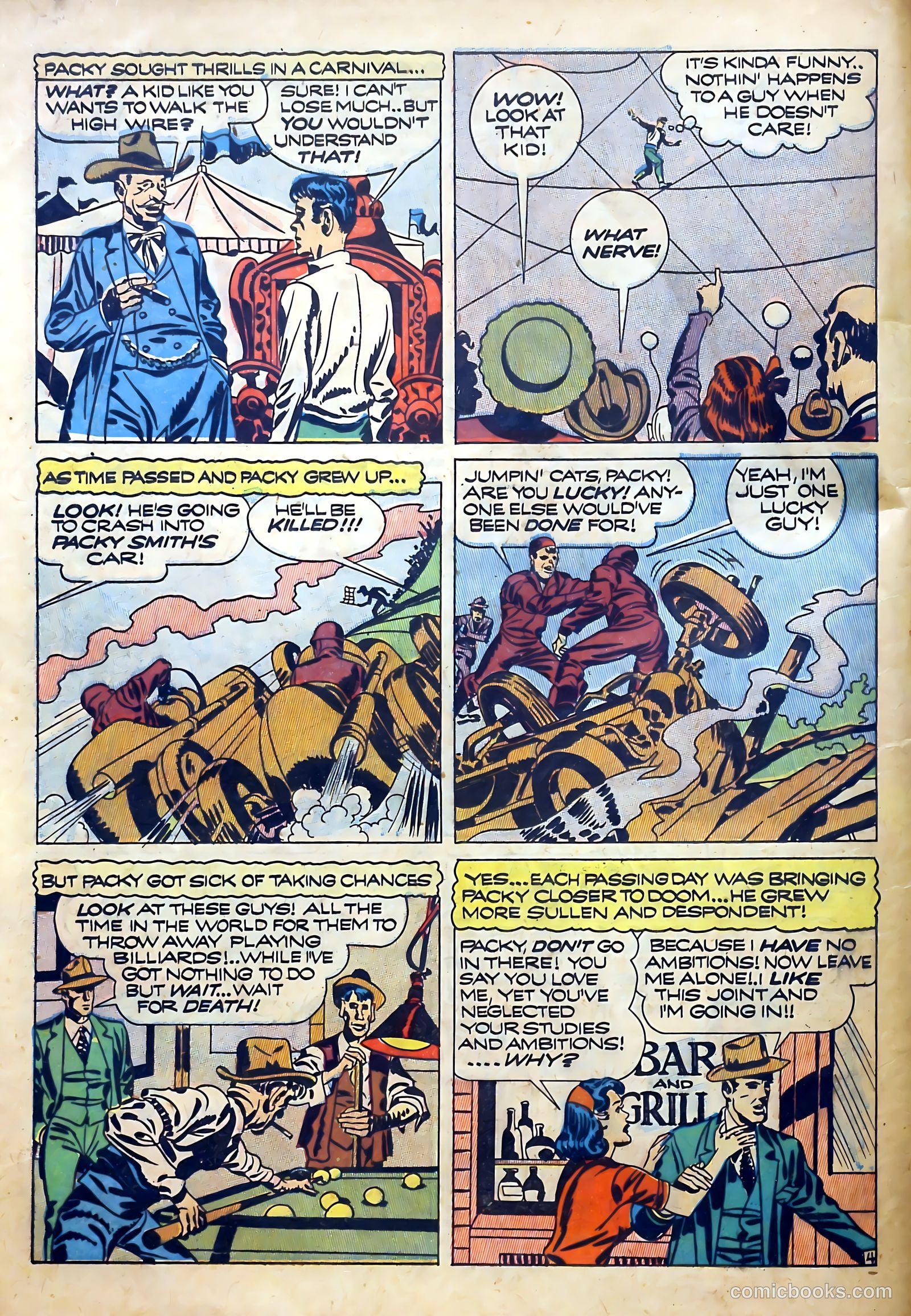 Clue Comics #14 (1943) — page 6 of 52