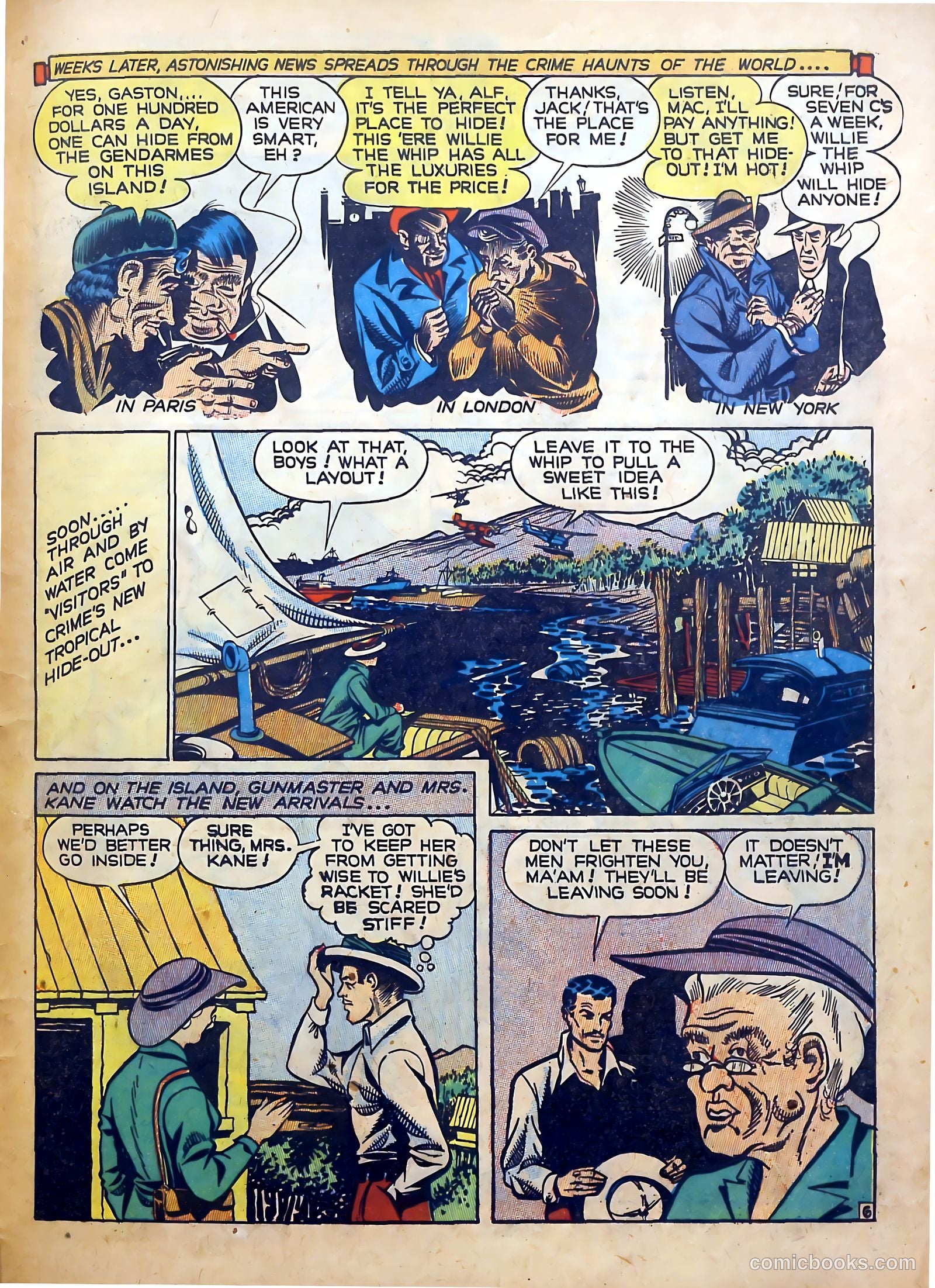 Clue Comics #14 (1943) — page 45 of 52