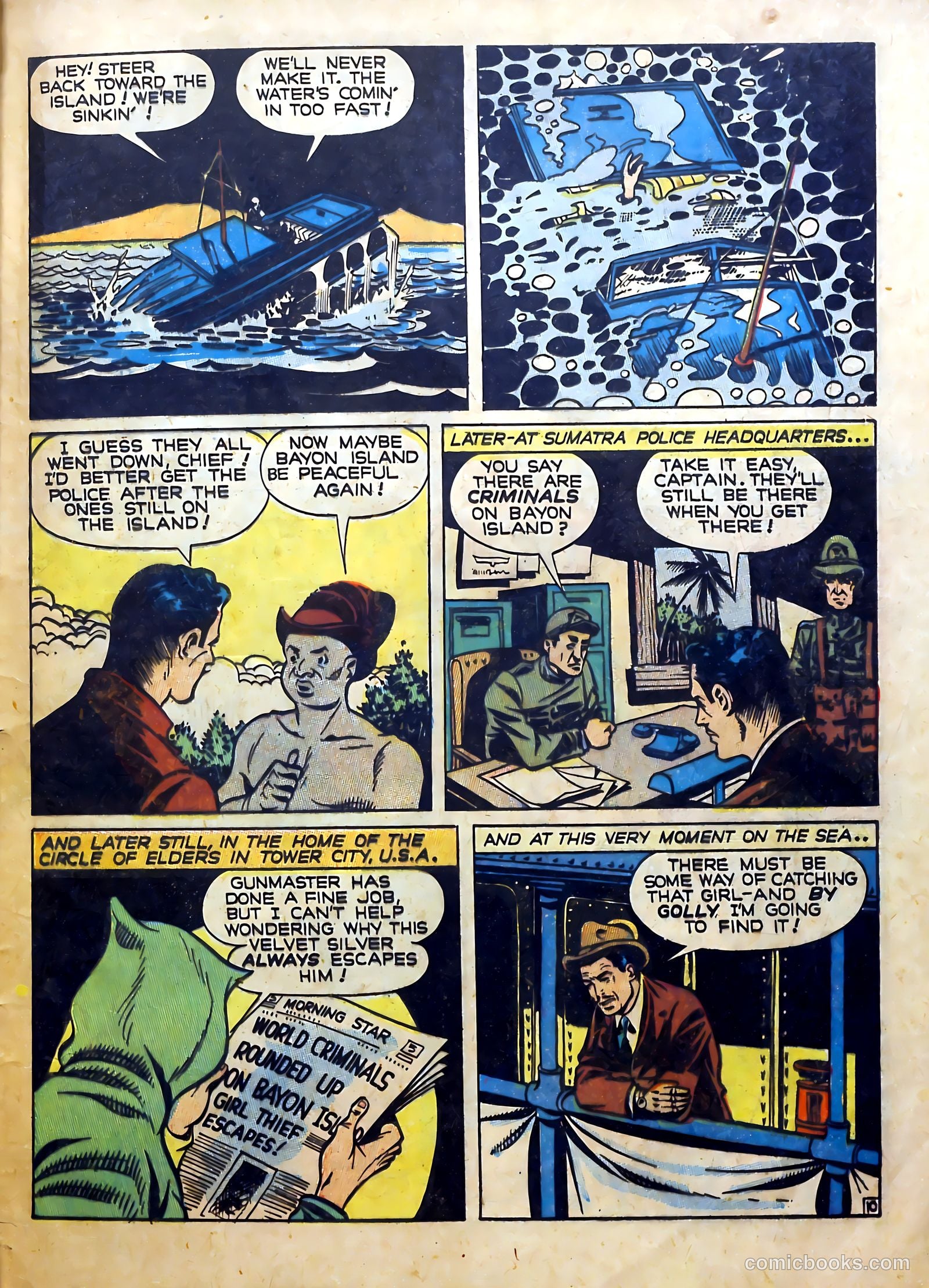Clue Comics #14 (1943) — page 49 of 52