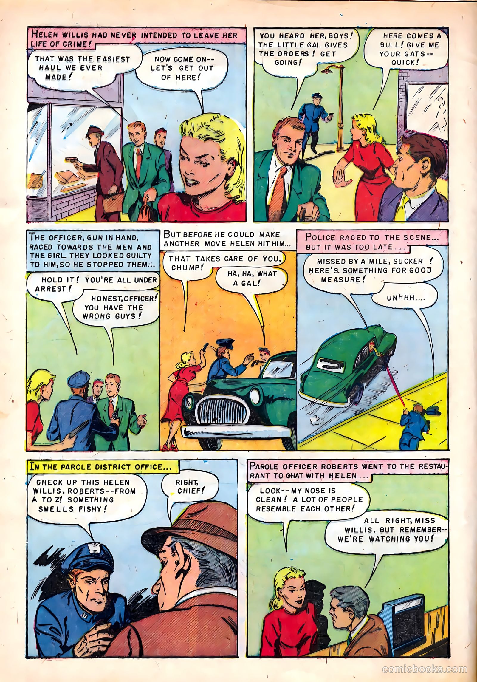 Parole Breakers #1 (1951) — page 8 of 36