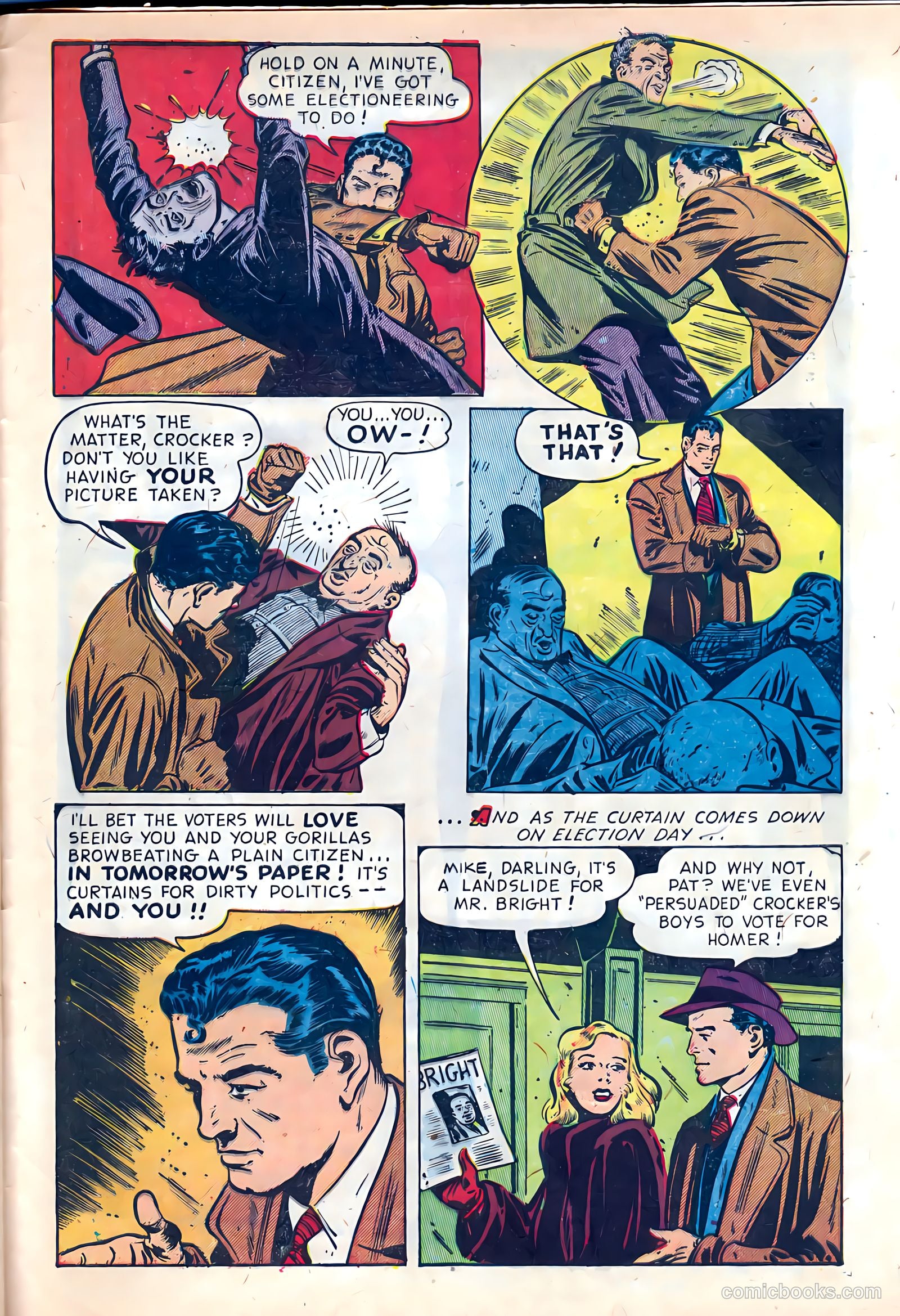 Parole Breakers #1 (1951) — page 33 of 36