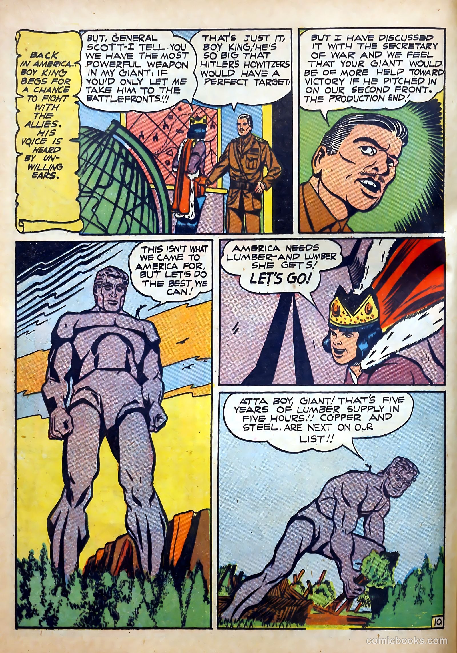 Clue Comics #4 (1943) — page 12 of 68