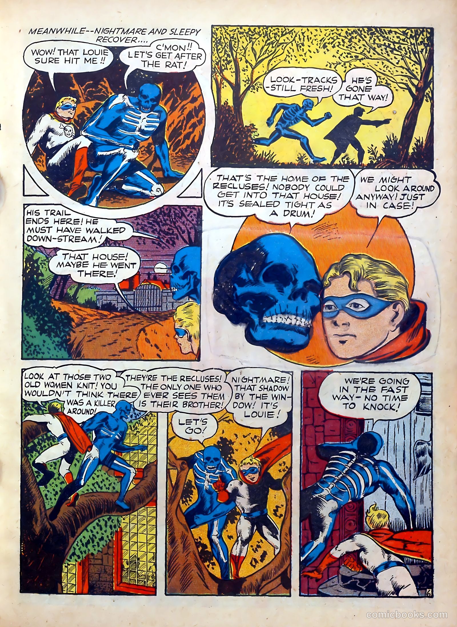 Clue Comics #4 (1943) — page 23 of 68
