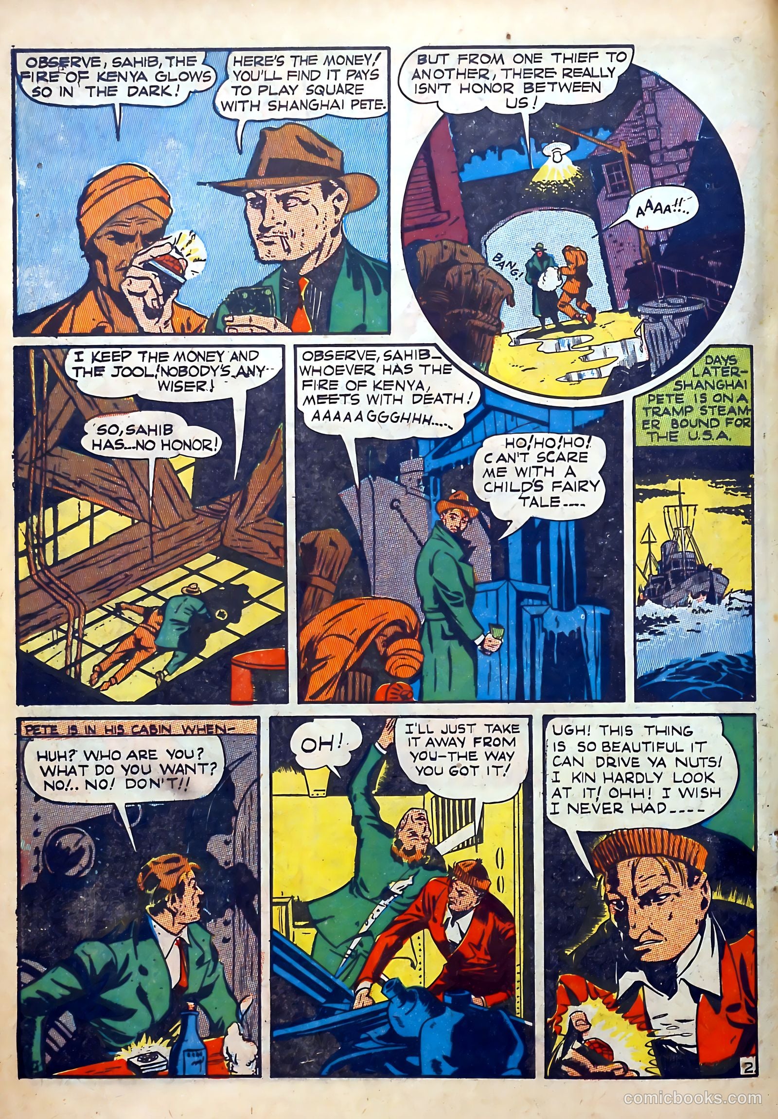 Clue Comics #4 (1943) — page 34 of 68