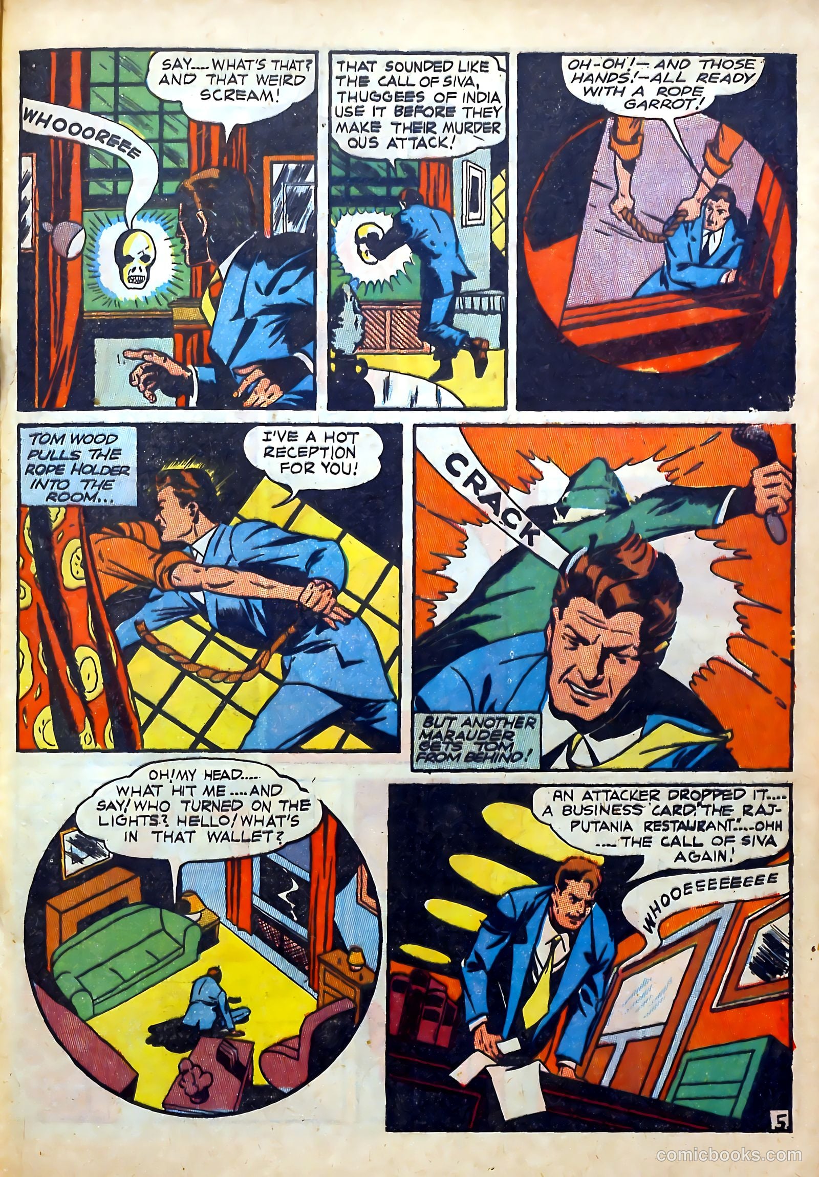 Clue Comics #4 (1943) — page 37 of 68