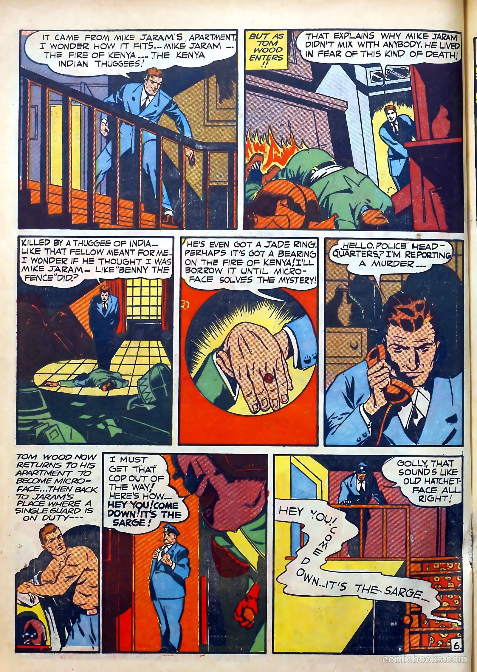 Clue Comics #4 (1943) — page 38 of 68