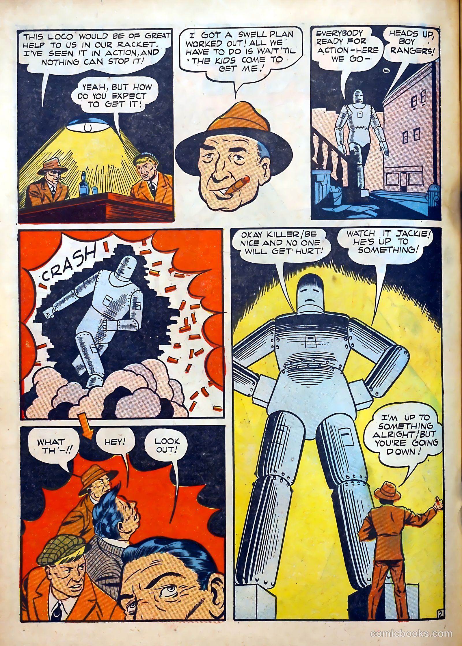 Clue Comics #4 (1943) — page 54 of 68