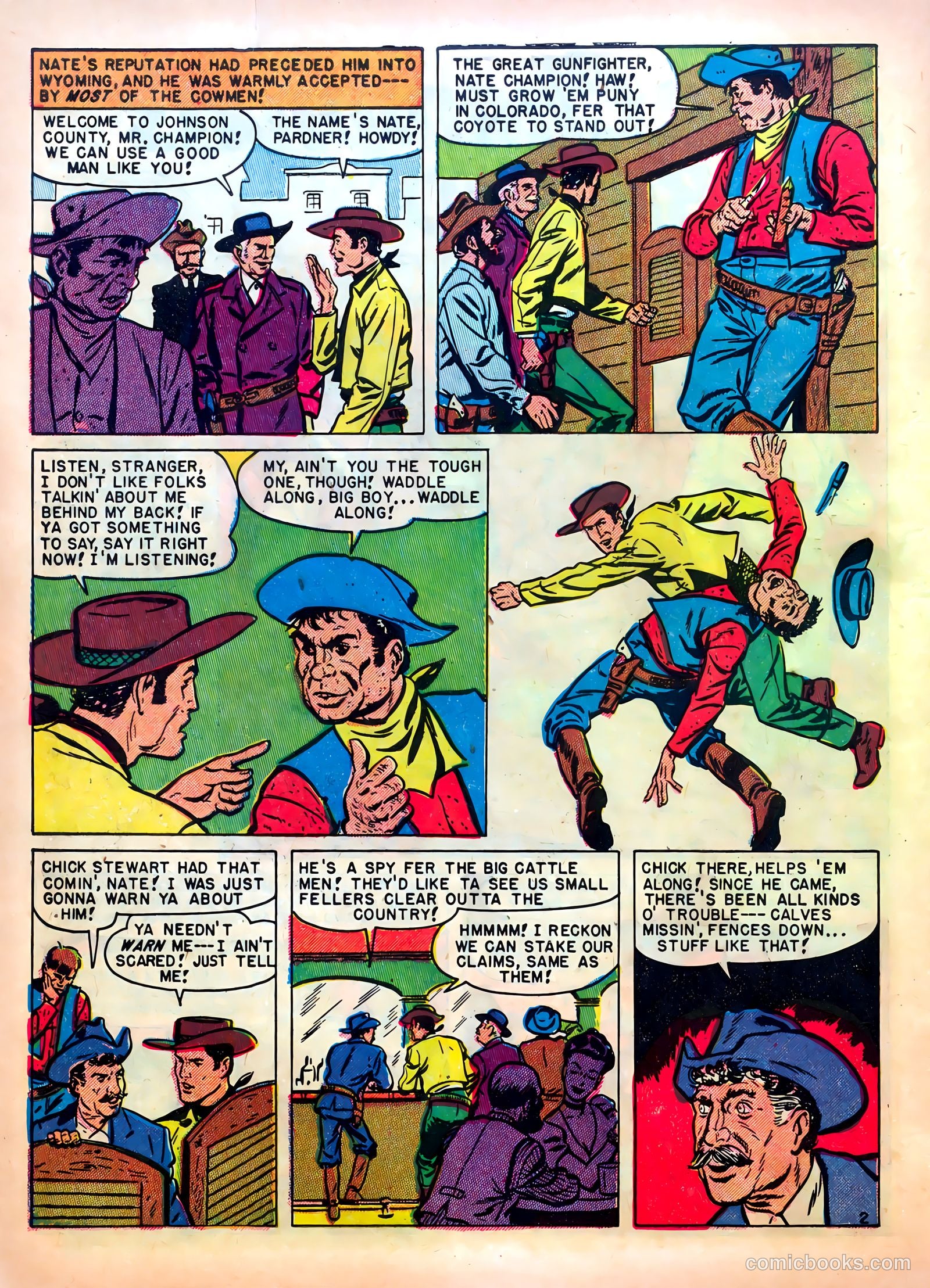 Western Fighters v1 #8 — page 14 of 52