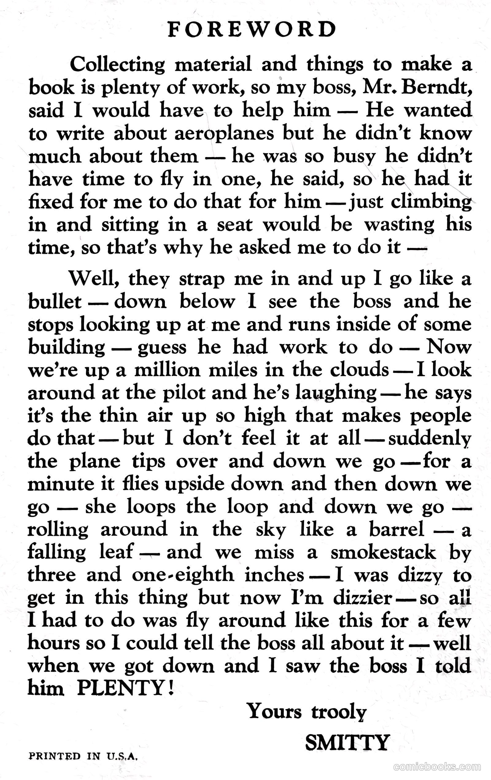 Smitty the Flying Office Boy #nn (1930) — page 3 of 89