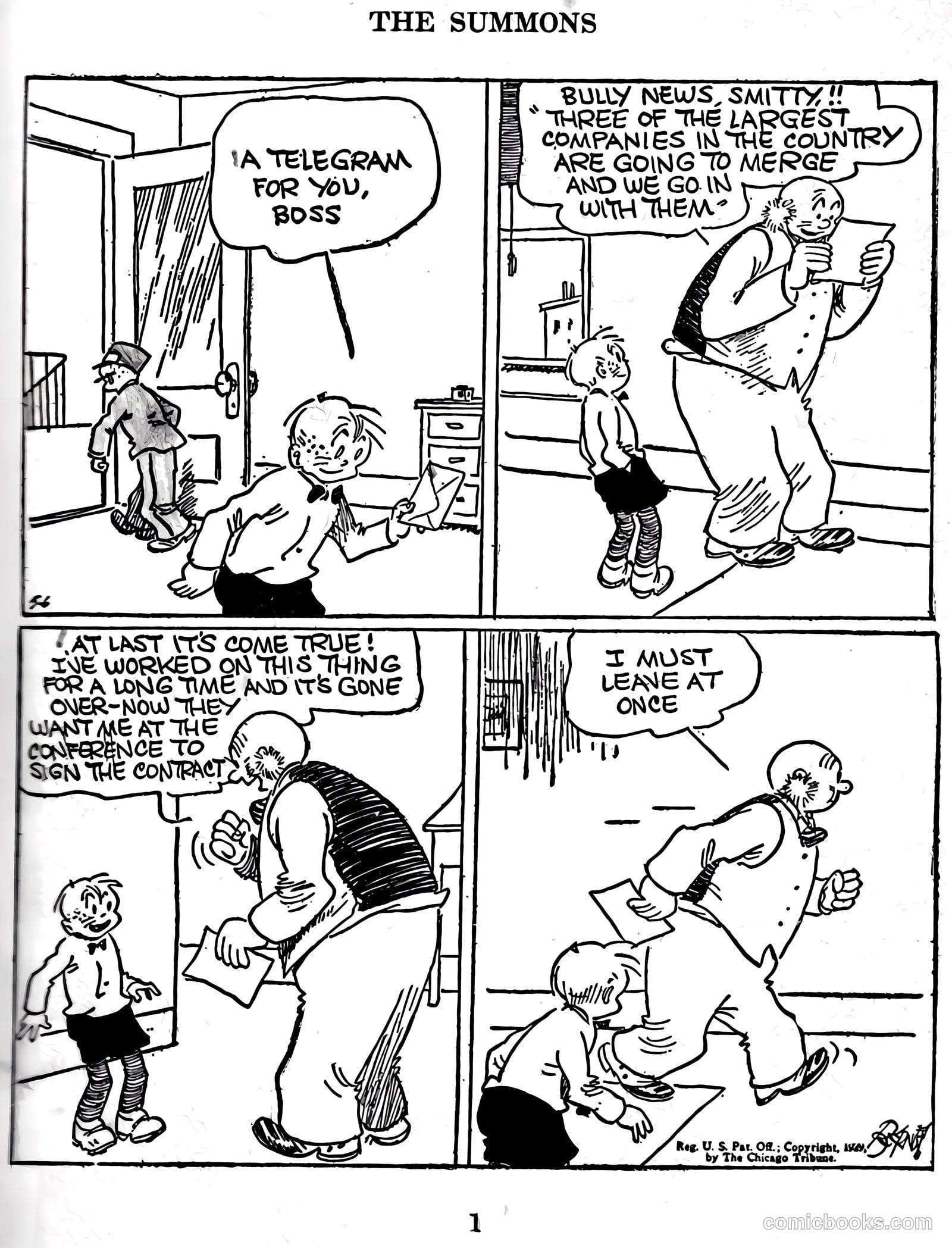 Smitty the Flying Office Boy #nn (1930) — page 4 of 89