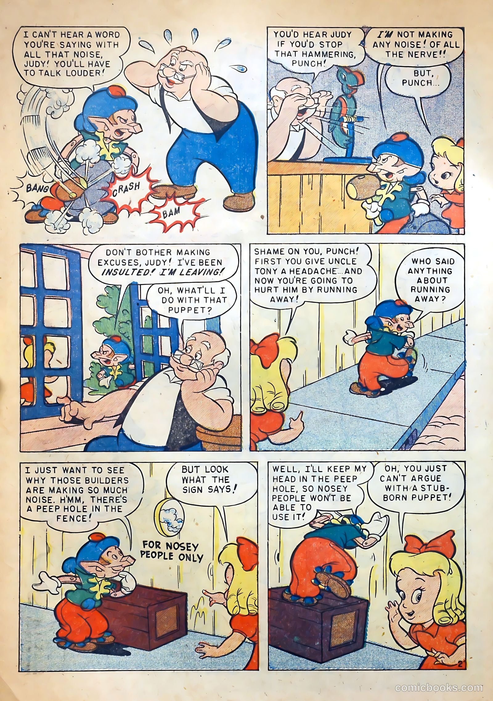 Punch and Judy v3 #7 — page 4 of 36