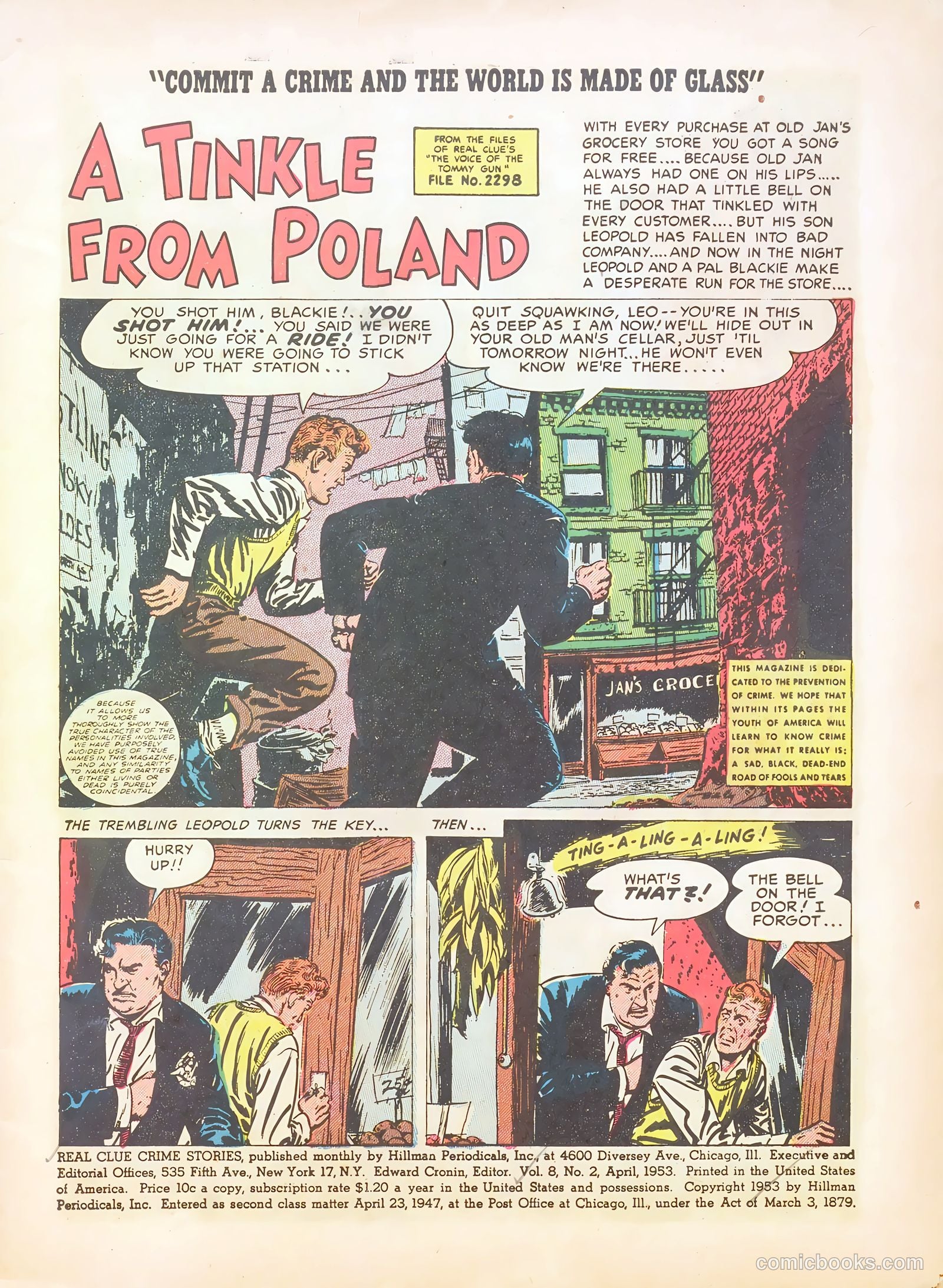 Real Clue Crime Stories v8 #2 — page 3 of 36