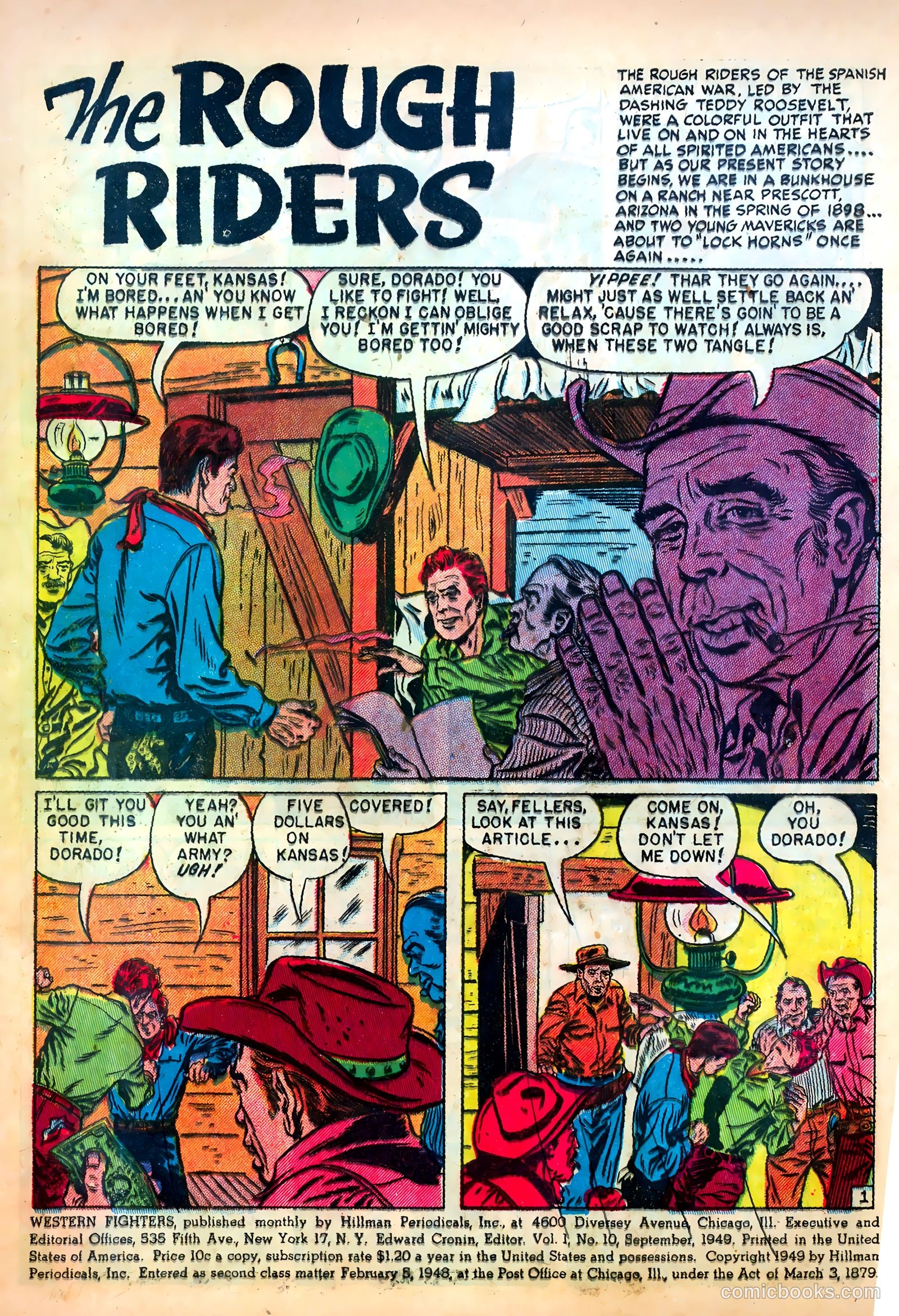 Western Fighters v1 #10 — page 3 of 52