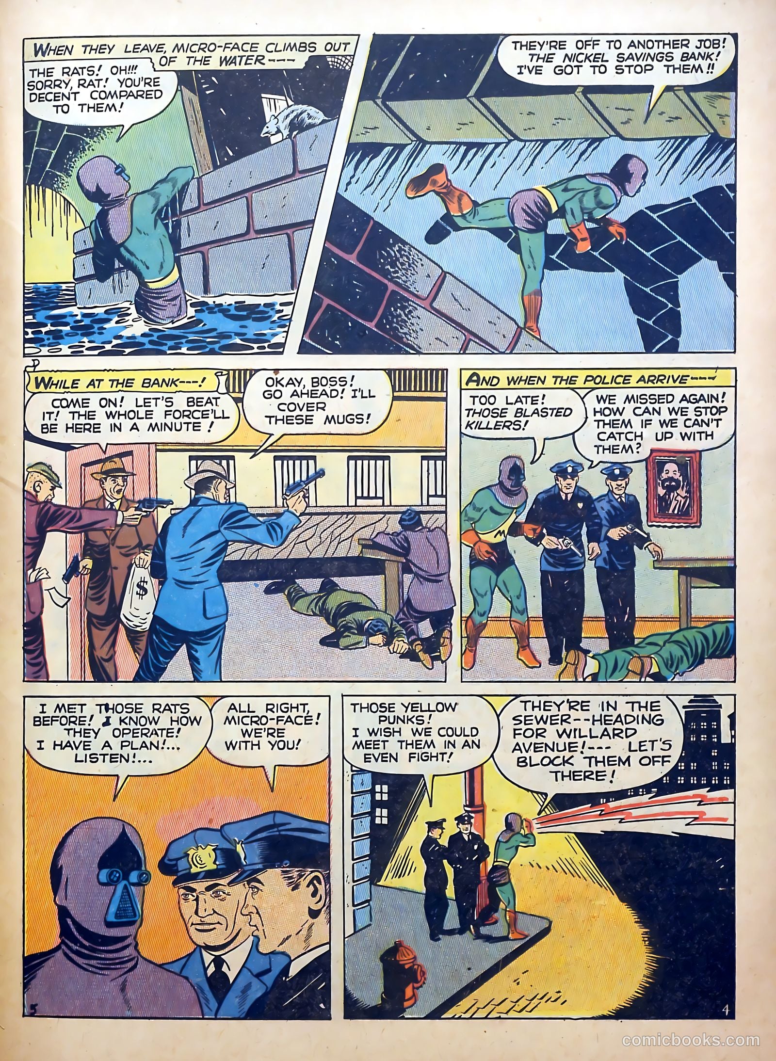 Clue Comics #15 (1943) — page 47 of 52