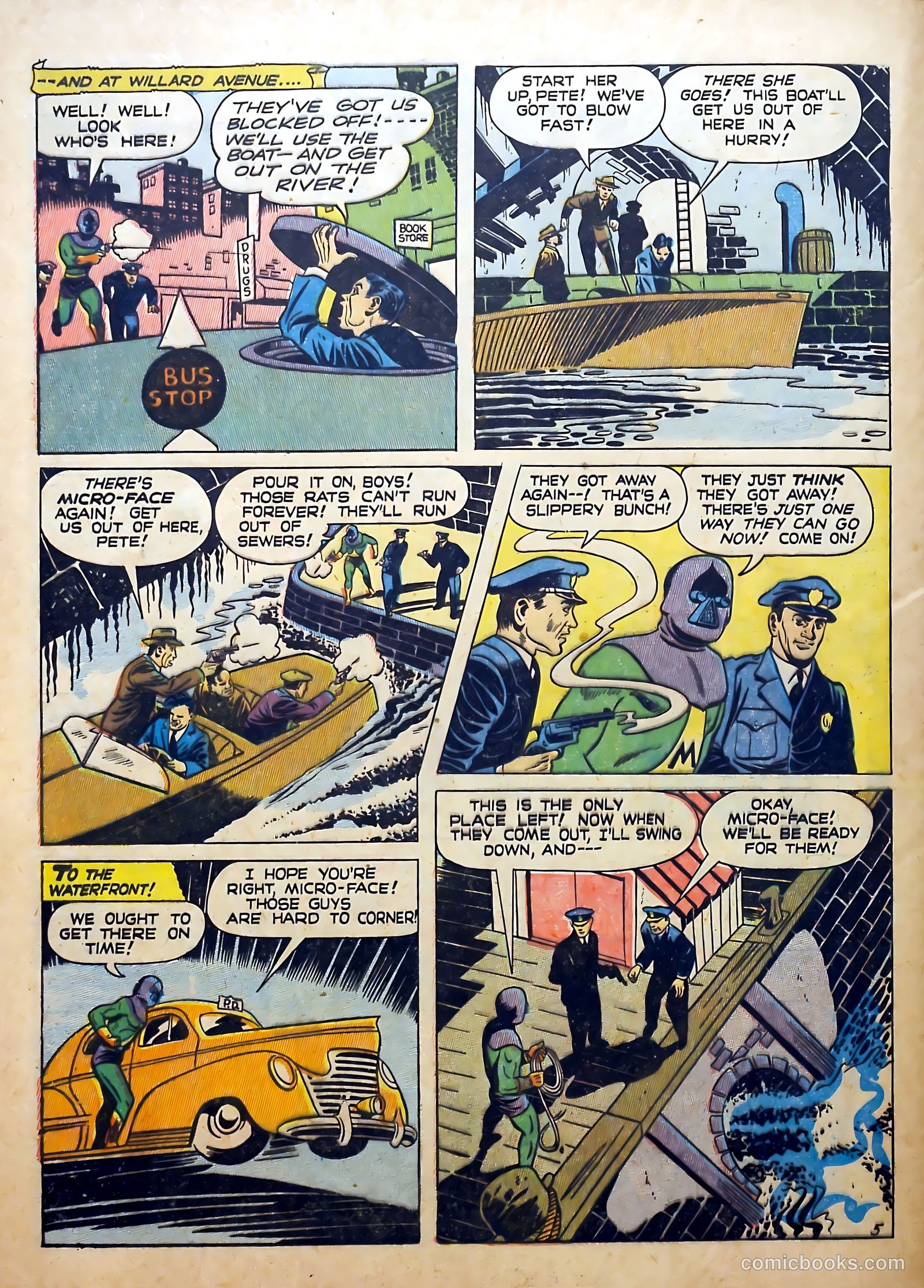 Clue Comics #15 (1943) — page 48 of 52