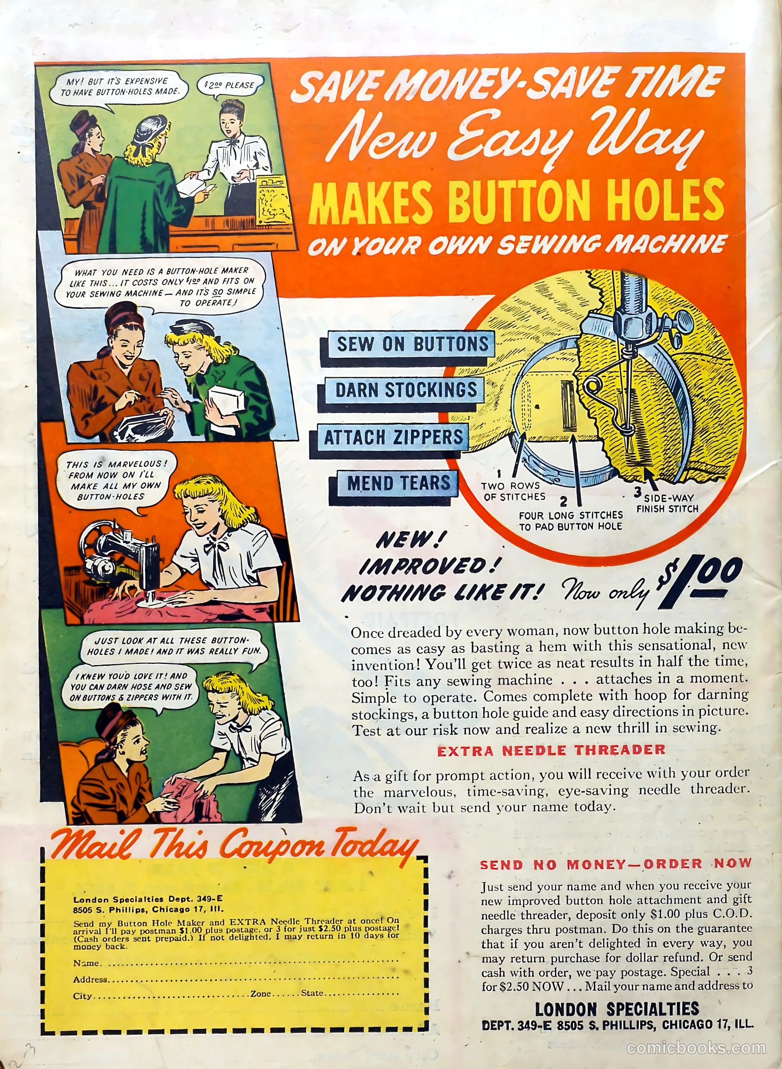 Clue Comics #15 (1943) — page 52 of 52