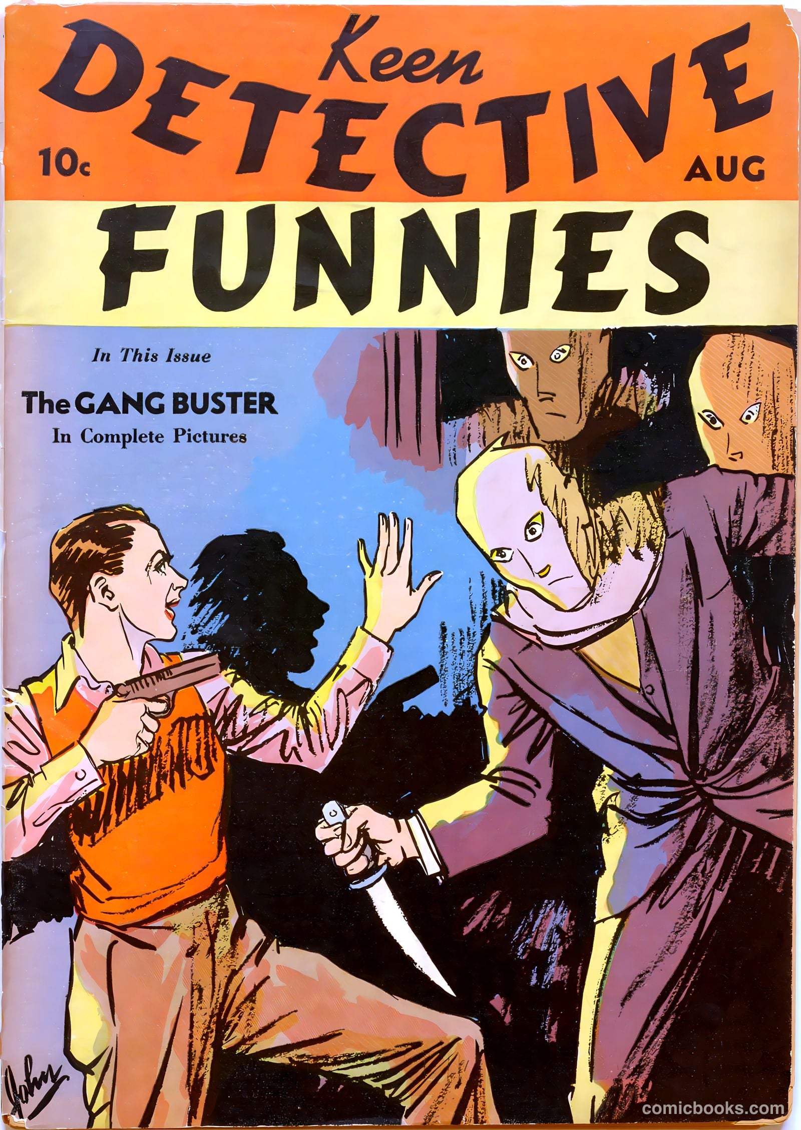 Keen Detective Funnies 2 v1 #9