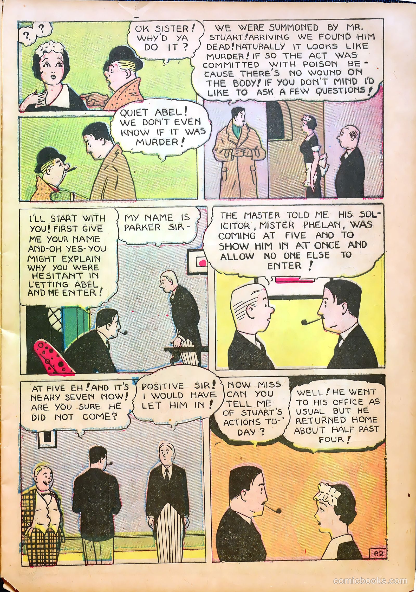 Keen Detective Funnies 3 v1 #10 — page 17 of 52