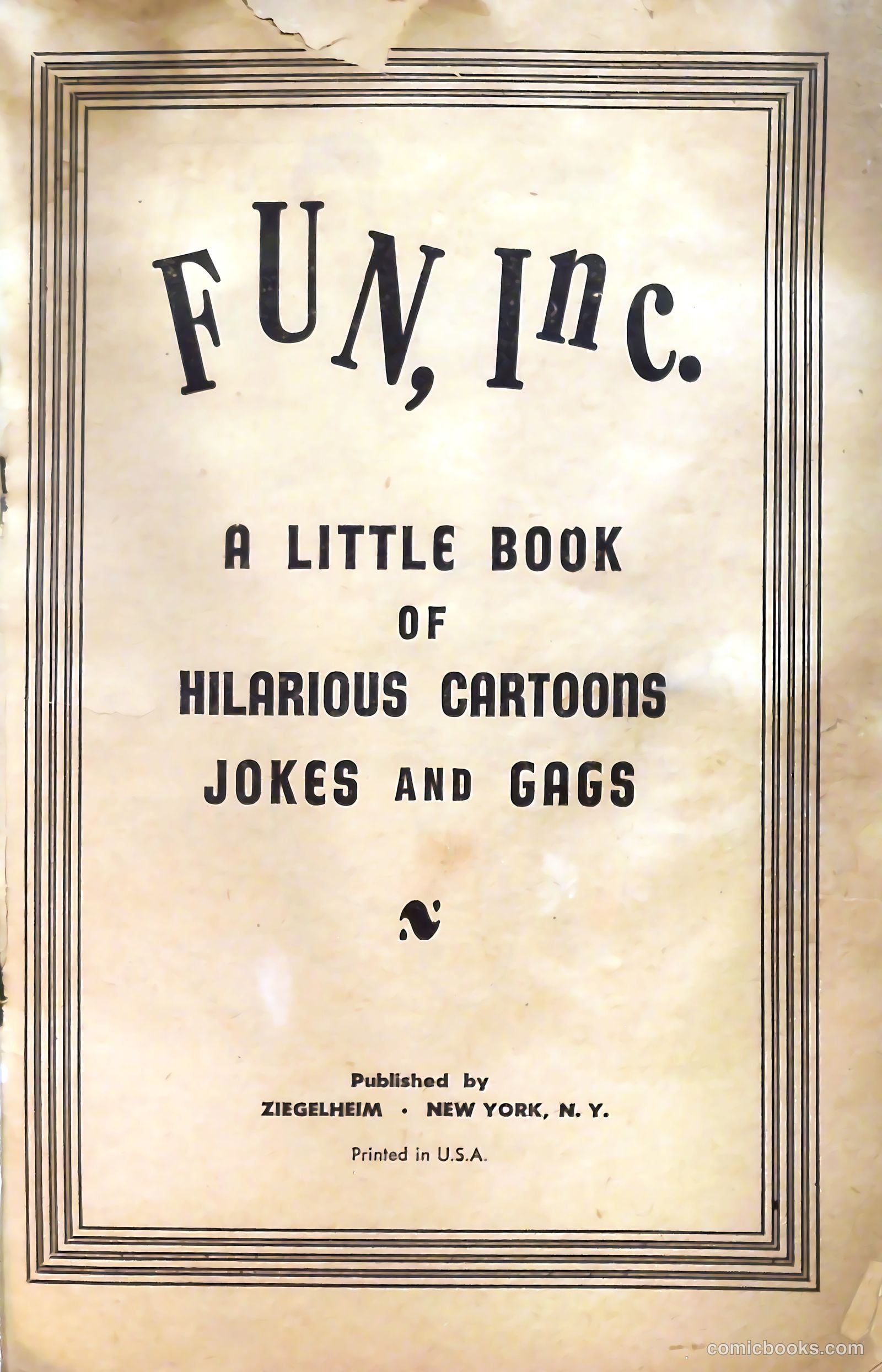 Fun, Inc. #nn (1945) — page 3 of 132