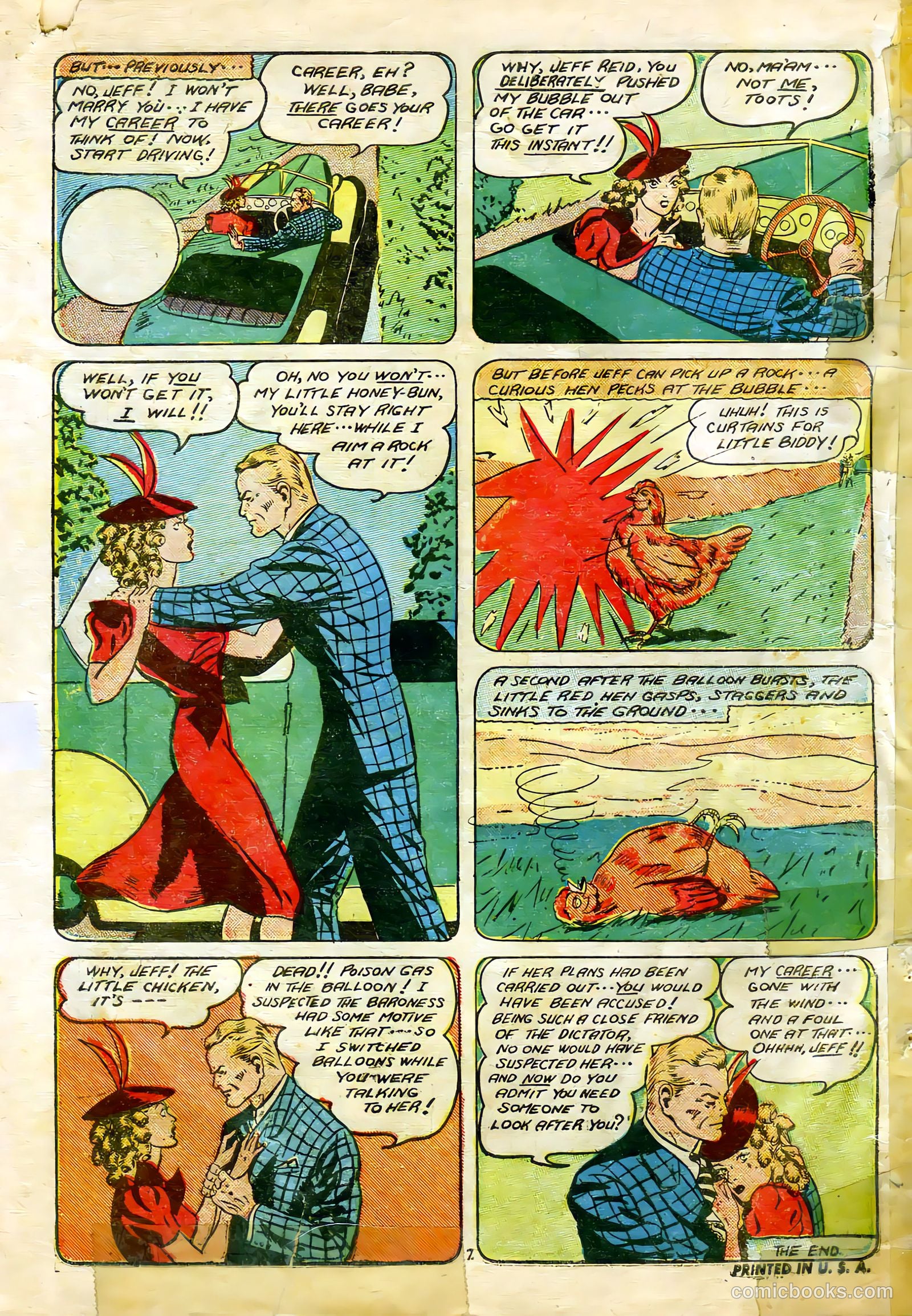 Target Comics v1 #3 — page 61 of 62
