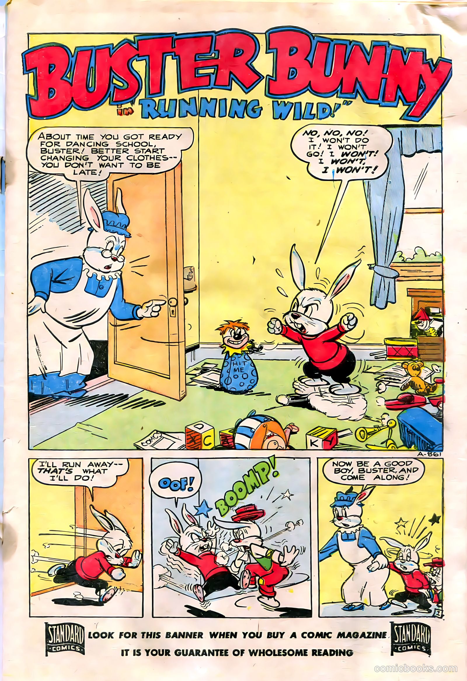 Buster Bunny #3 (1949) — page 3 of 36