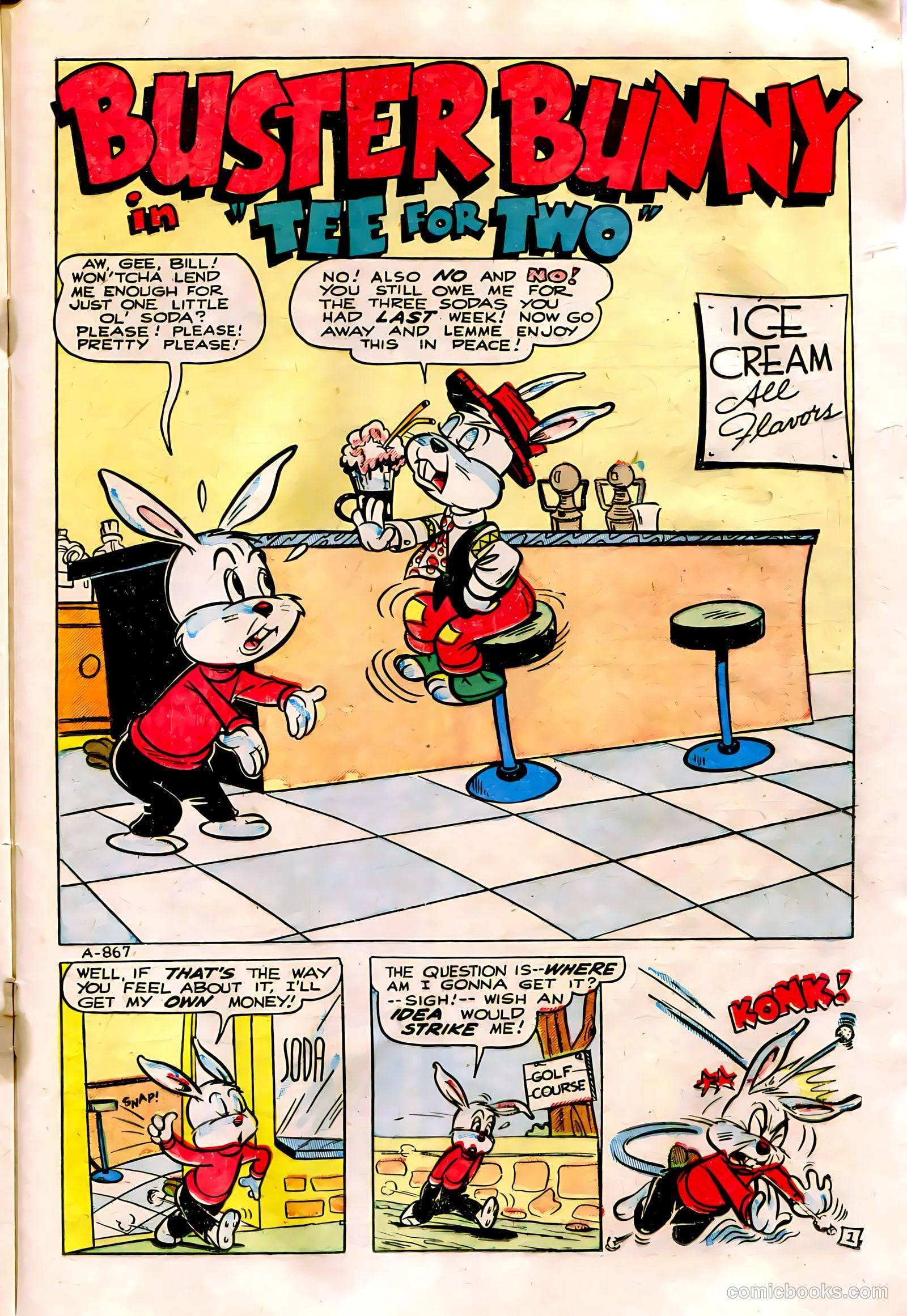 Buster Bunny #3 (1949) — page 25 of 36