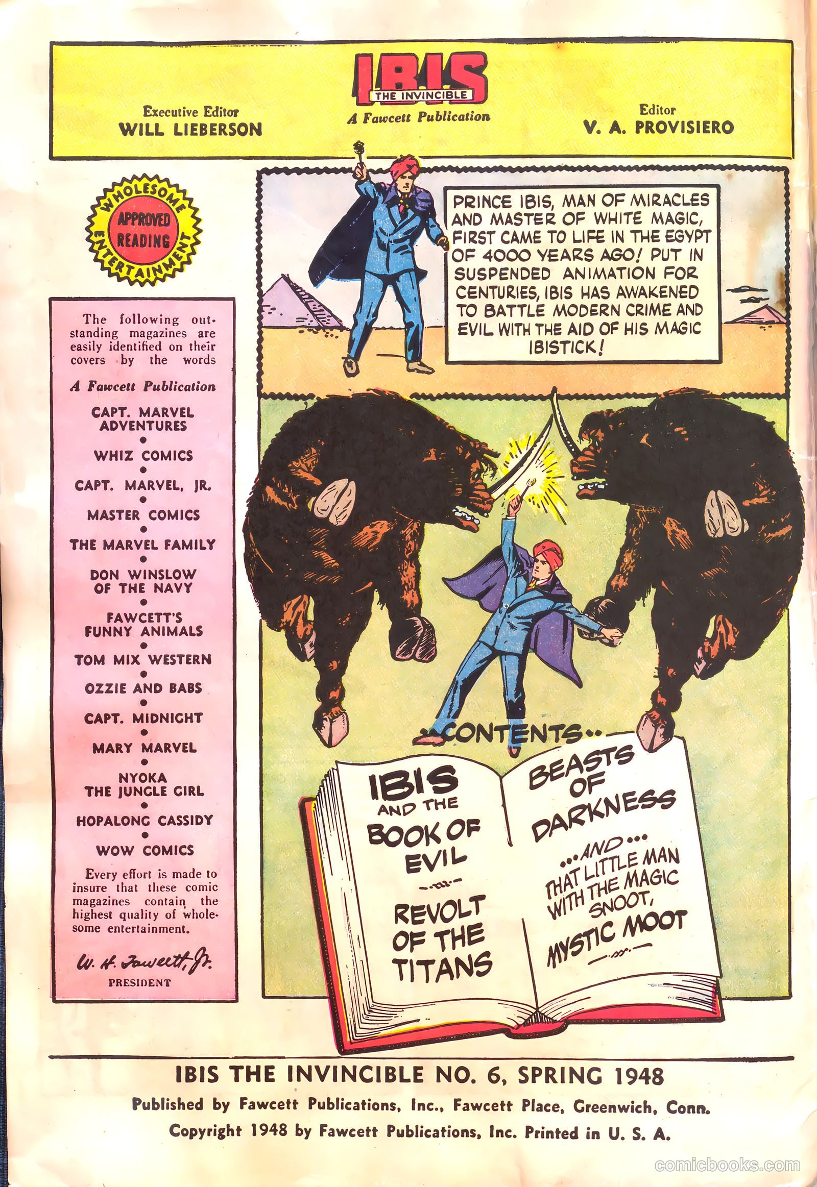 Ibis the Invincible #6 (1948) — page 2 of 36