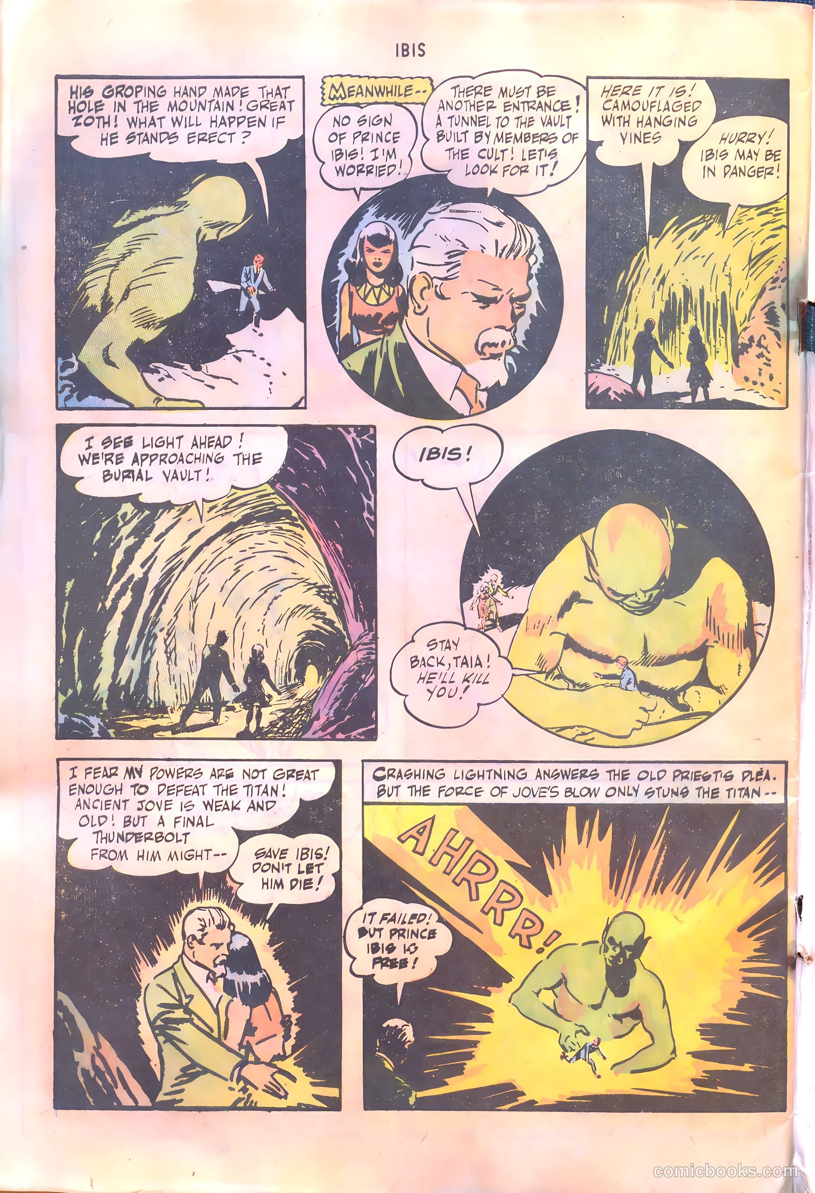 Ibis the Invincible #6 (1948) — page 34 of 36